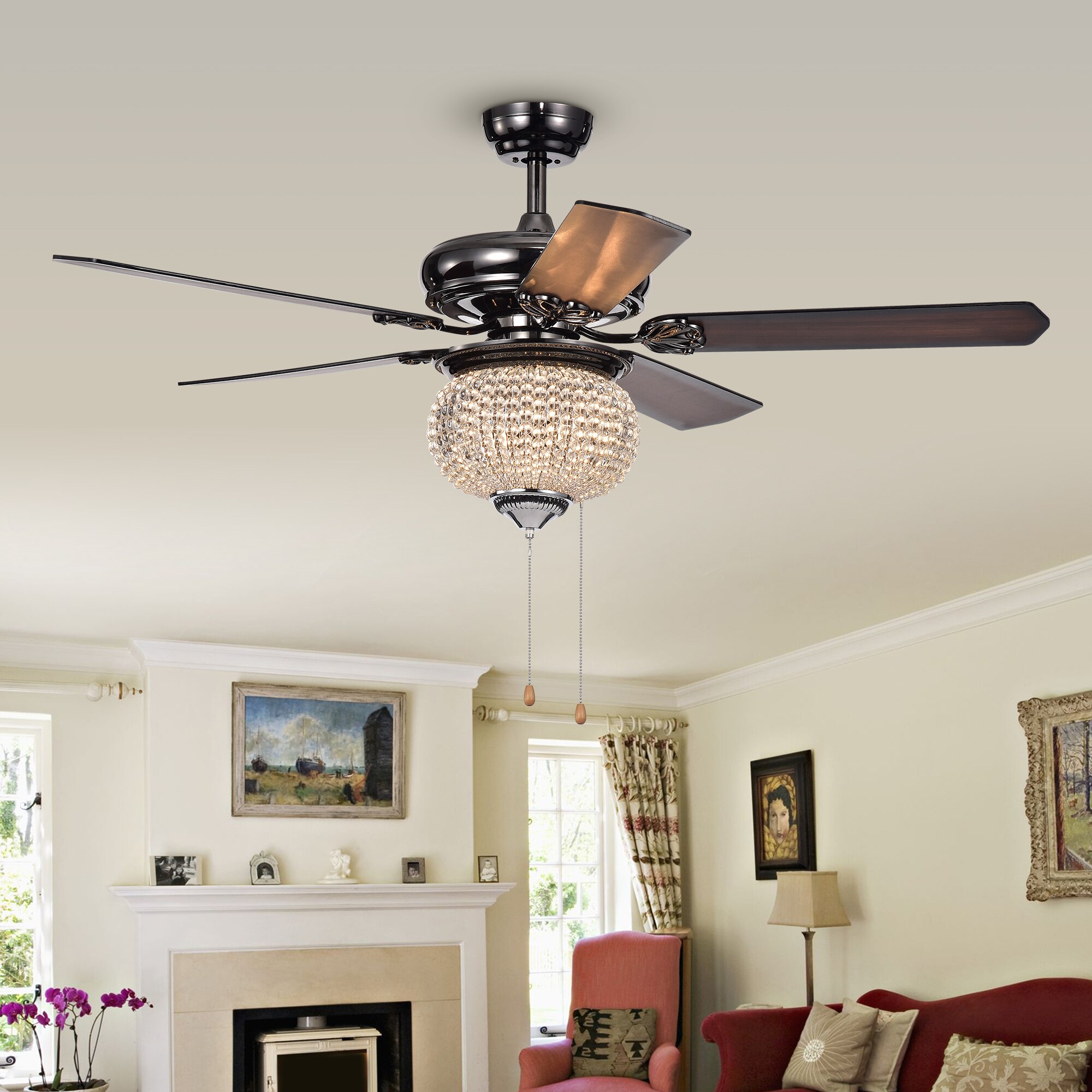 Home Accessories Inc CFL-8309CH Ceiling-Fans - View #4