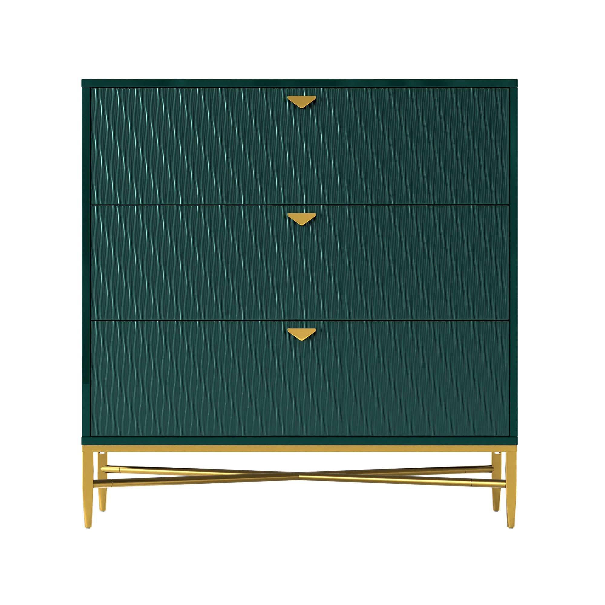 GZMR GZJH032-014GR 31.4-in W Green Accent Cabinet