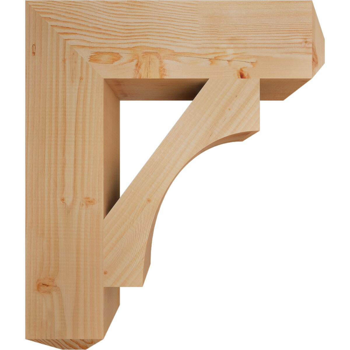 Ekena Millwork BKT06X24X28WTL04SDF Exterior-Brackets-Braces - View #3