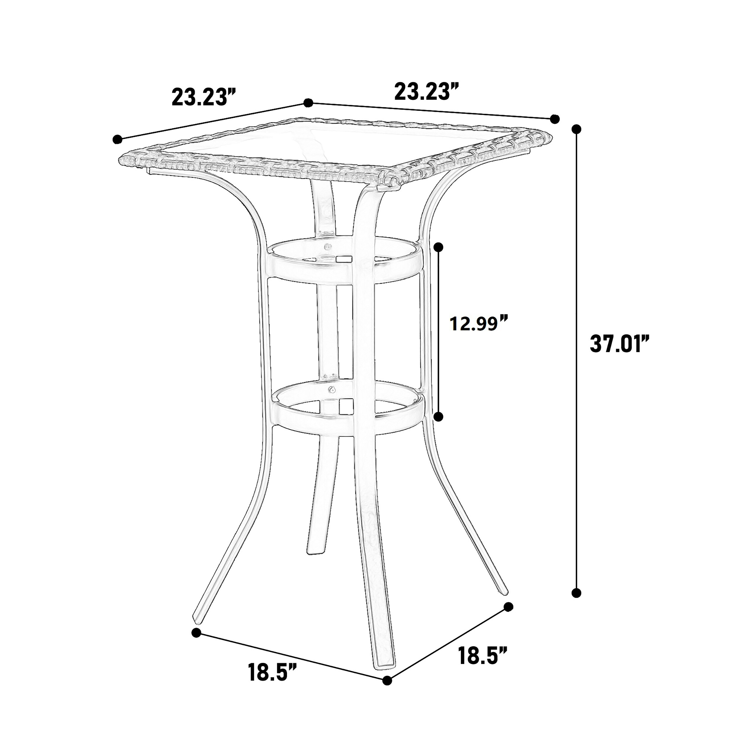 Moda Furnishings MDW640P256895 Patio-Conversation-Sets - View #9