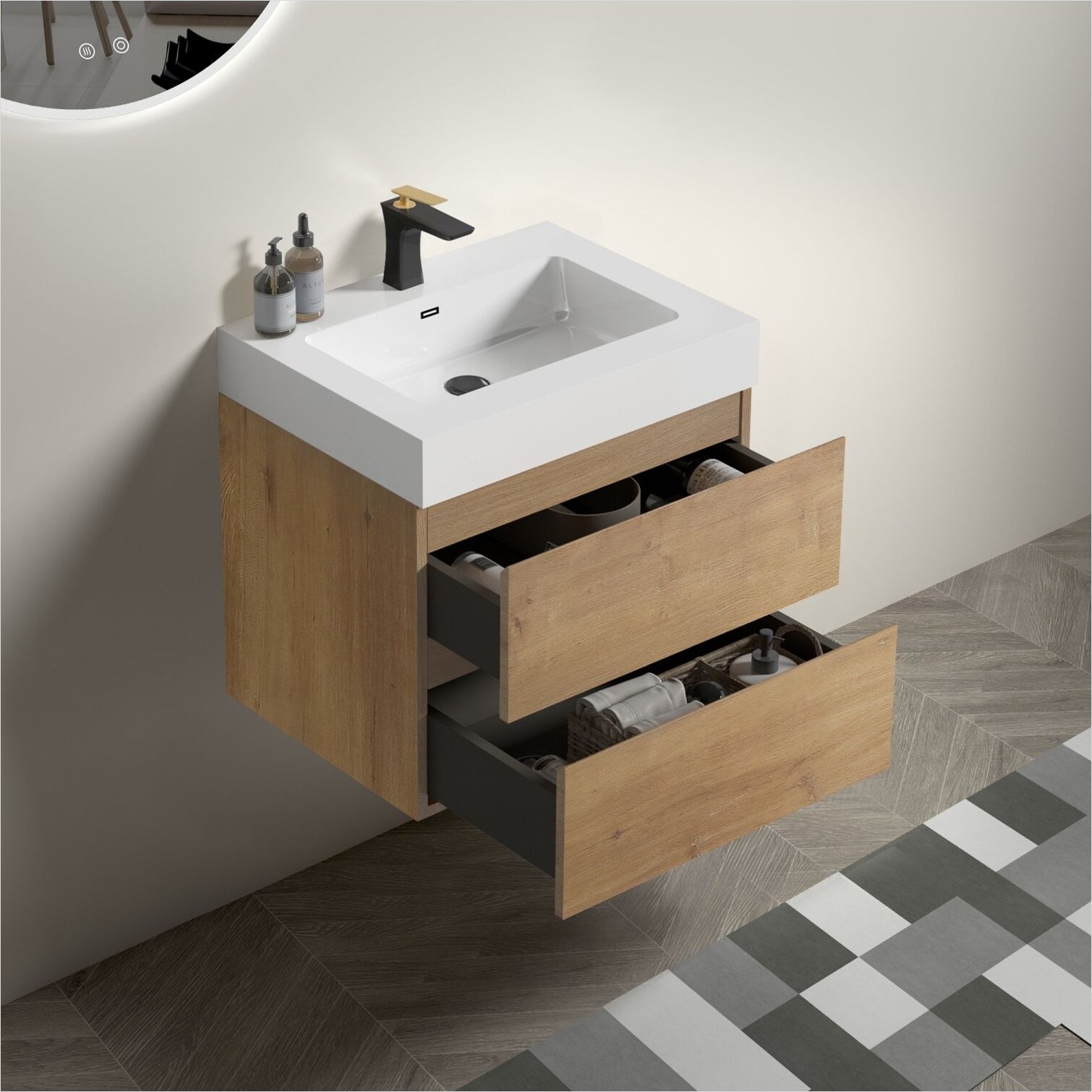 SunJet INTSAMCB5CAK Bath-Vanity-Combo - View #4