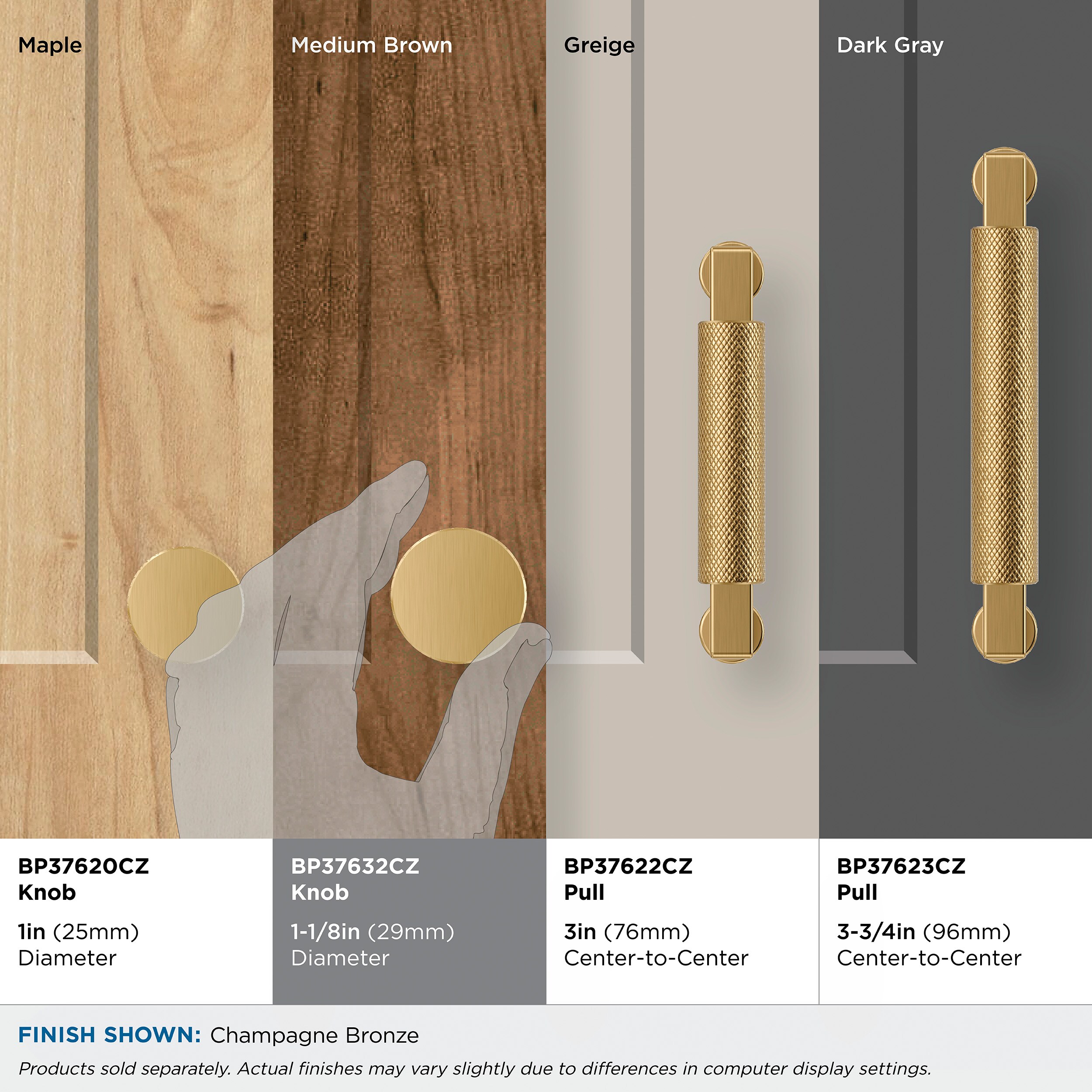 Amerock BP37632CZ Cabinet-Knobs - View #7