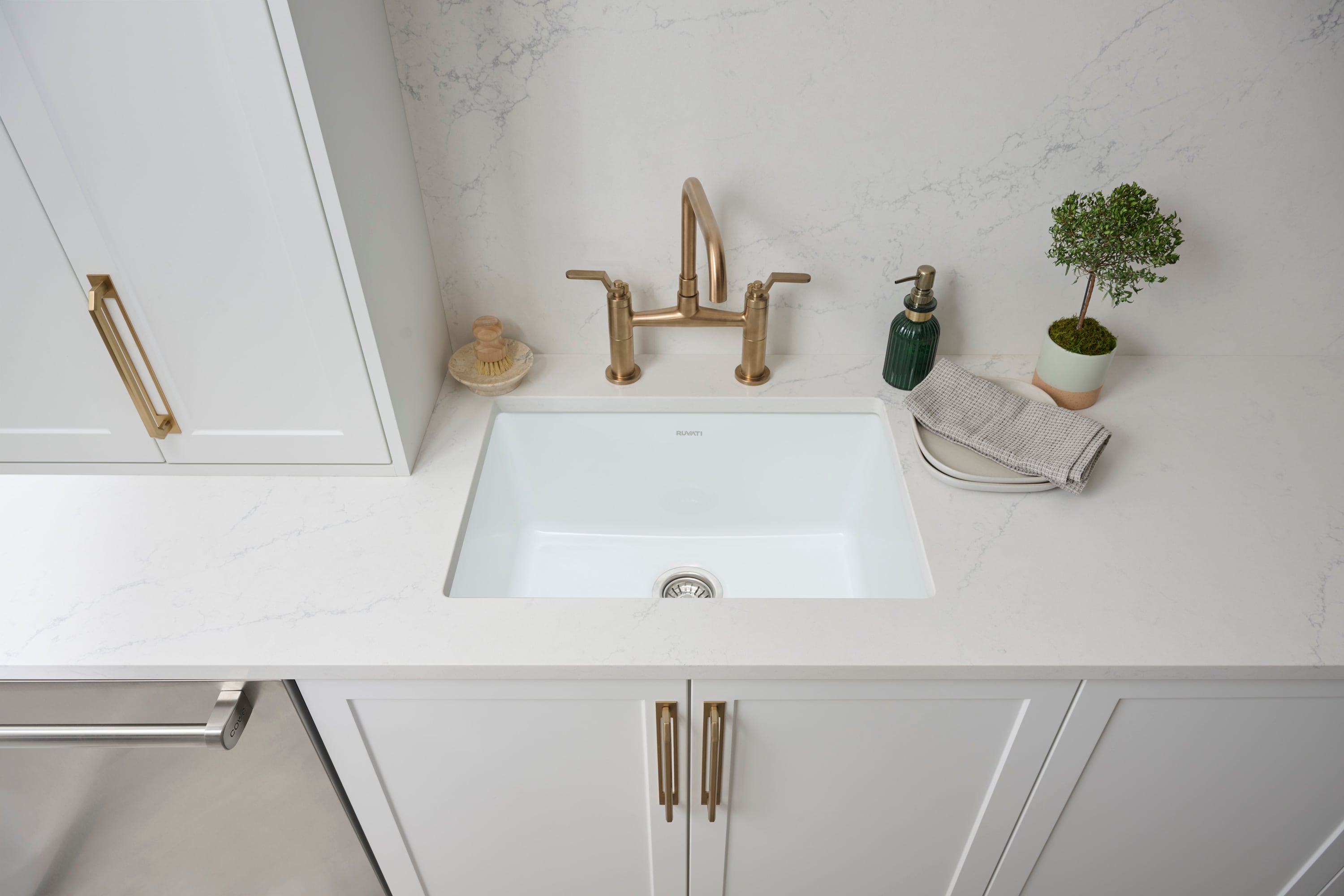 Ruvati RVL2707WH Kitchen-Sinks - View #6