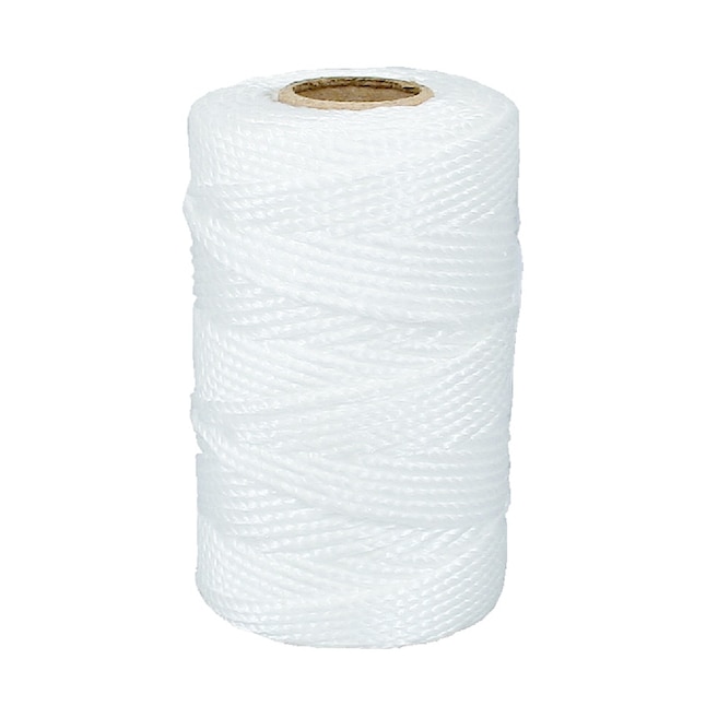Lehigh 1/16-in x 230-ft White Twisted Polypropylene Rope in the Packaged  Rope department at