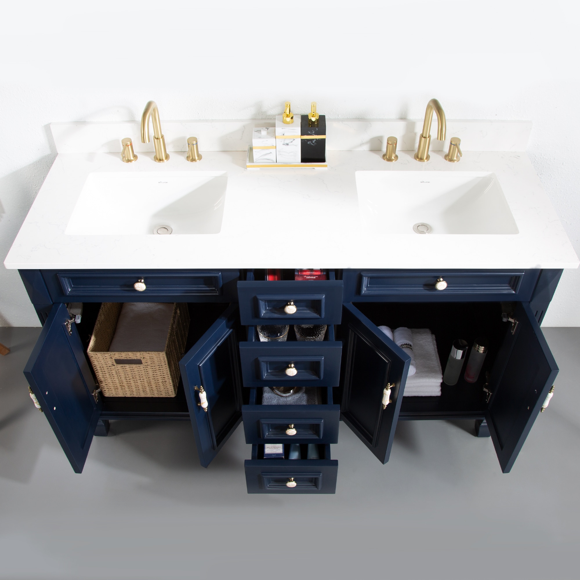 WELLFOR VEX-60TBL Bath-Vanity-Combo - View #6