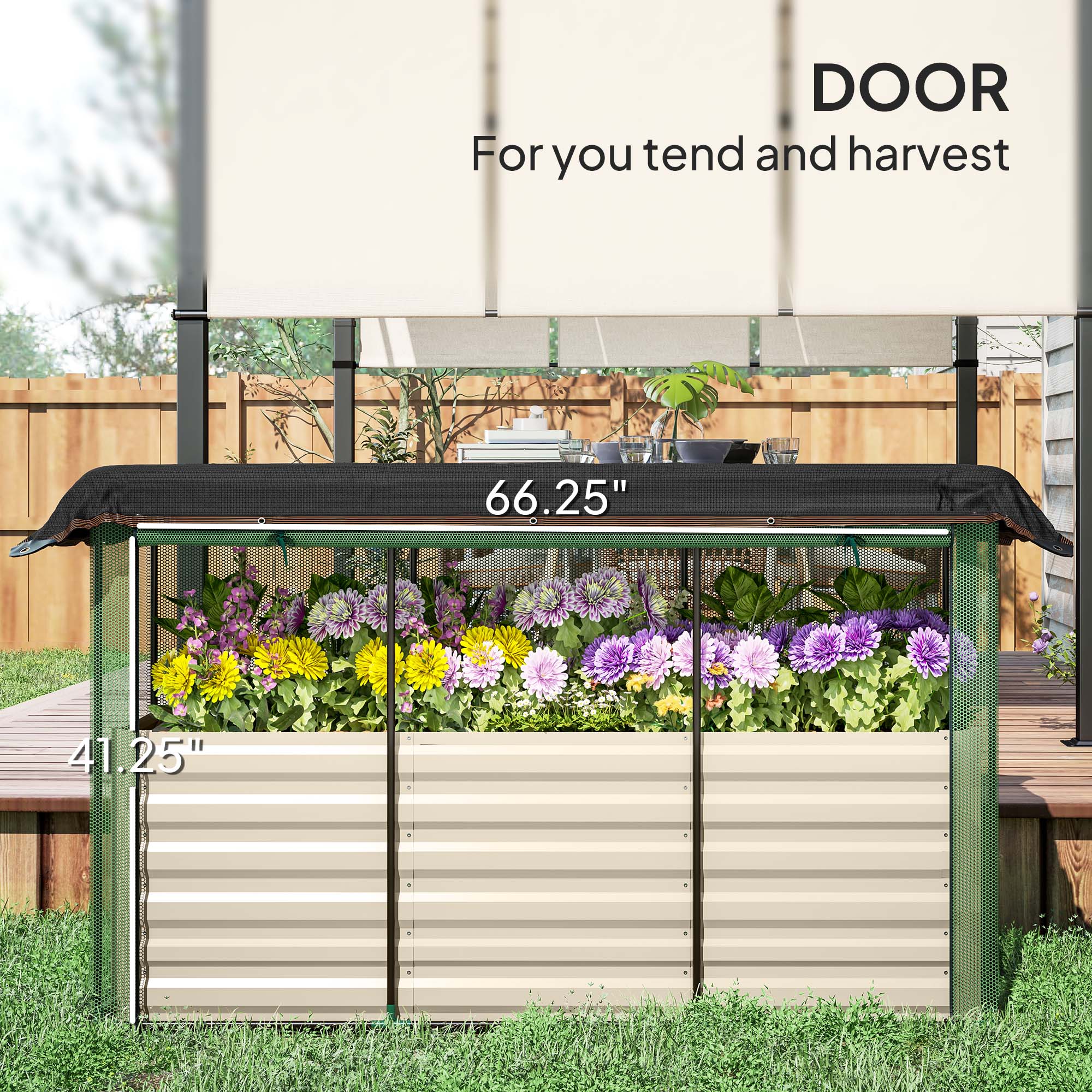 Outsunny 84H-075V01BG Raised-Garden-Beds - View #6