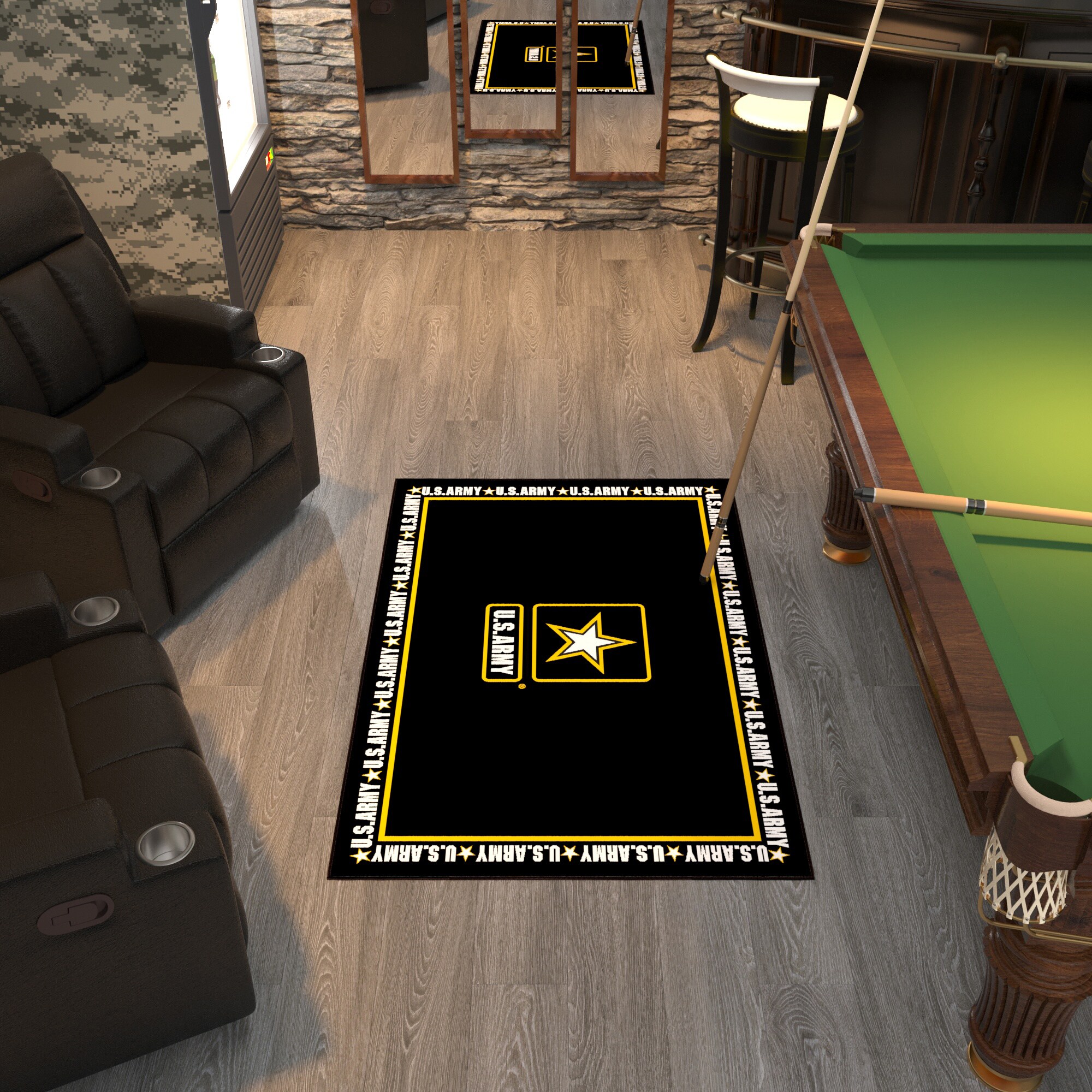 Ottomanson ARMY106-3X5 rugs - View #7