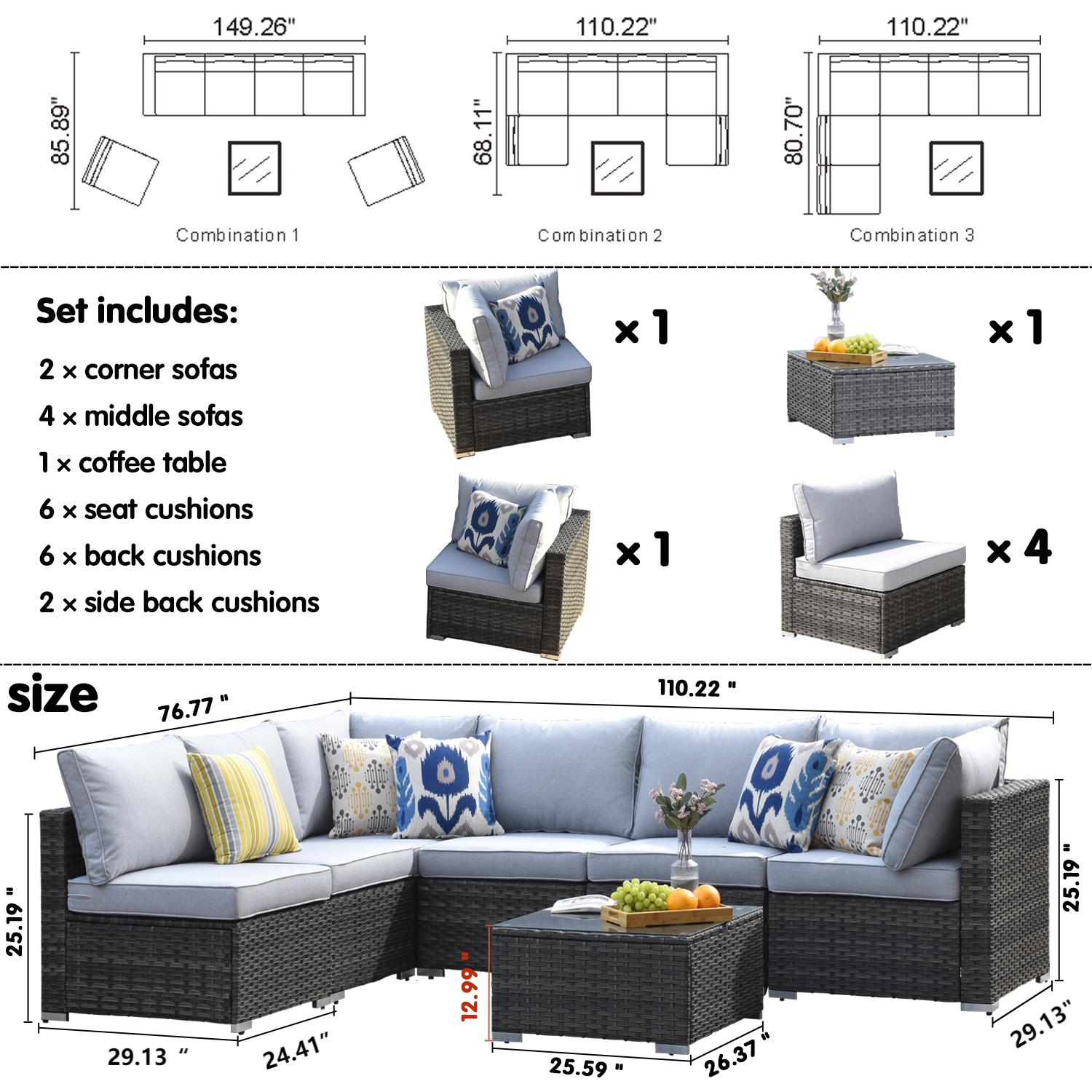 Ovios HP407 Patio-Sofas-Daybeds - View #8