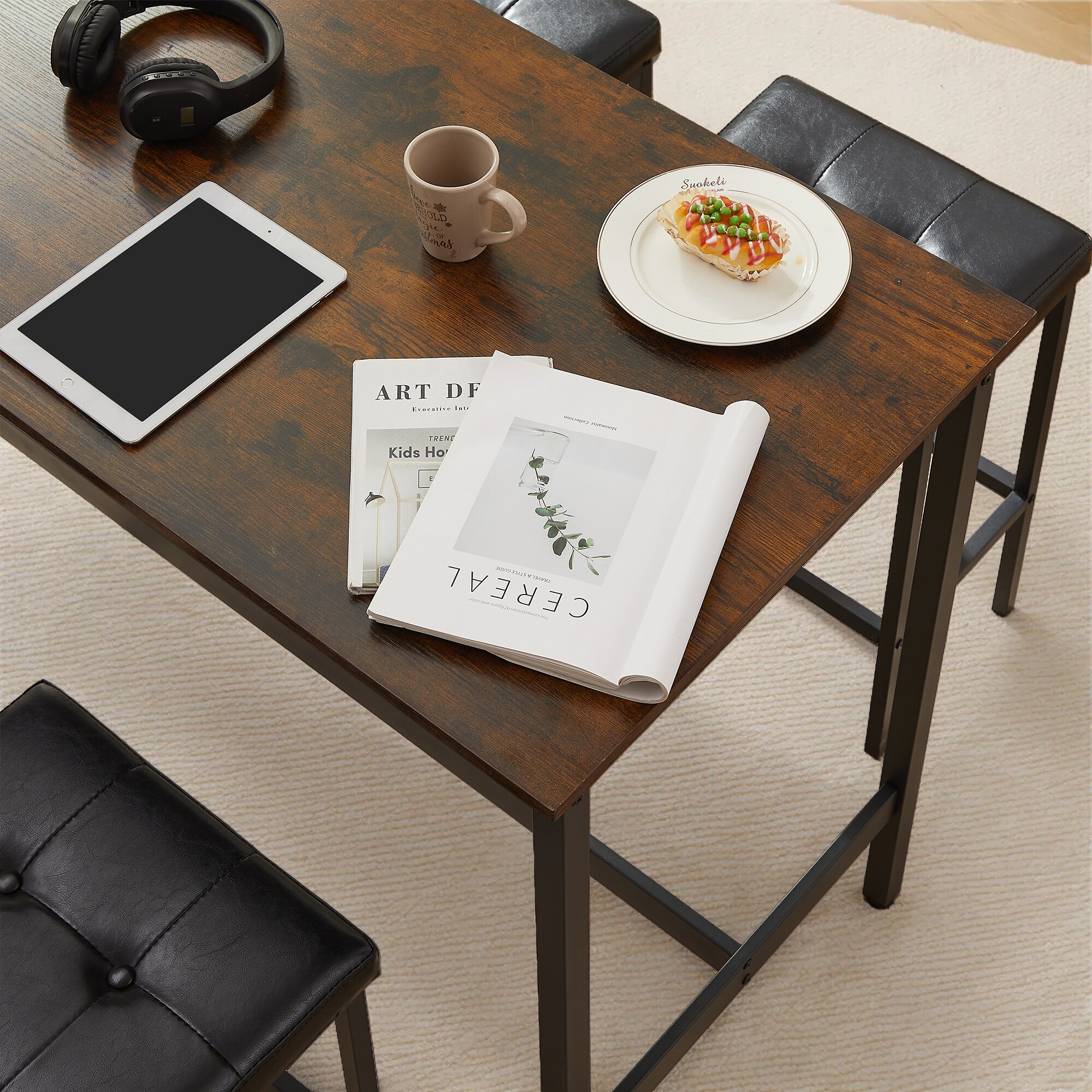 Hrinhom HC-N7013-BROWN Dining-Sets - View #7