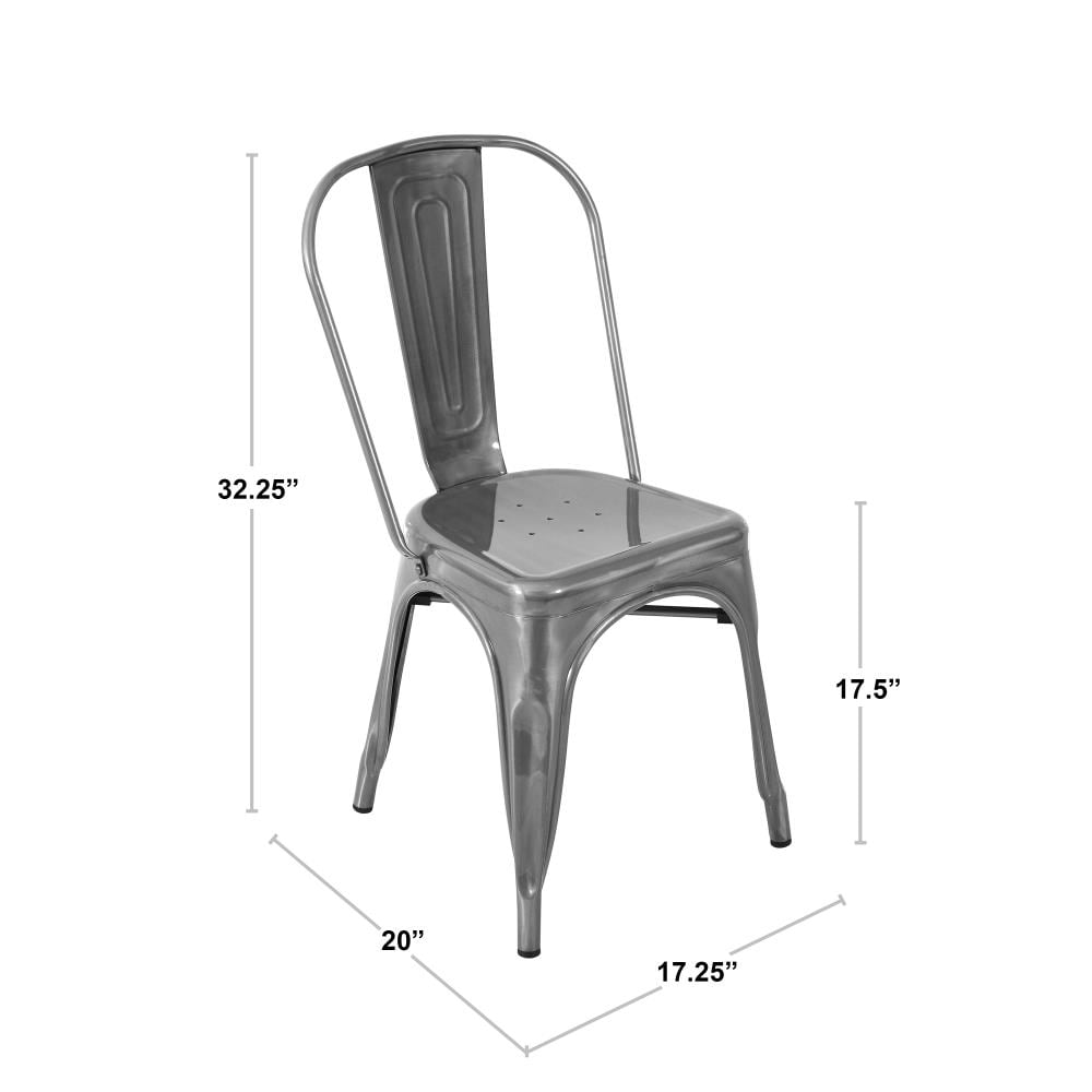 LumiSource DC-TW-OR SV2 Dining-Chairs - View #9