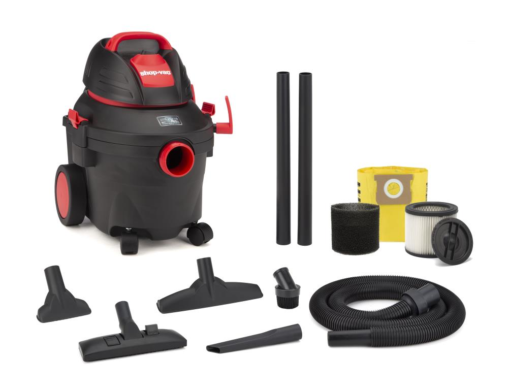 Shop Vac 4 Gallon Corded Portable Wet Dry Shop Vacuum In The Shop Vacuums Department At Lowes Com