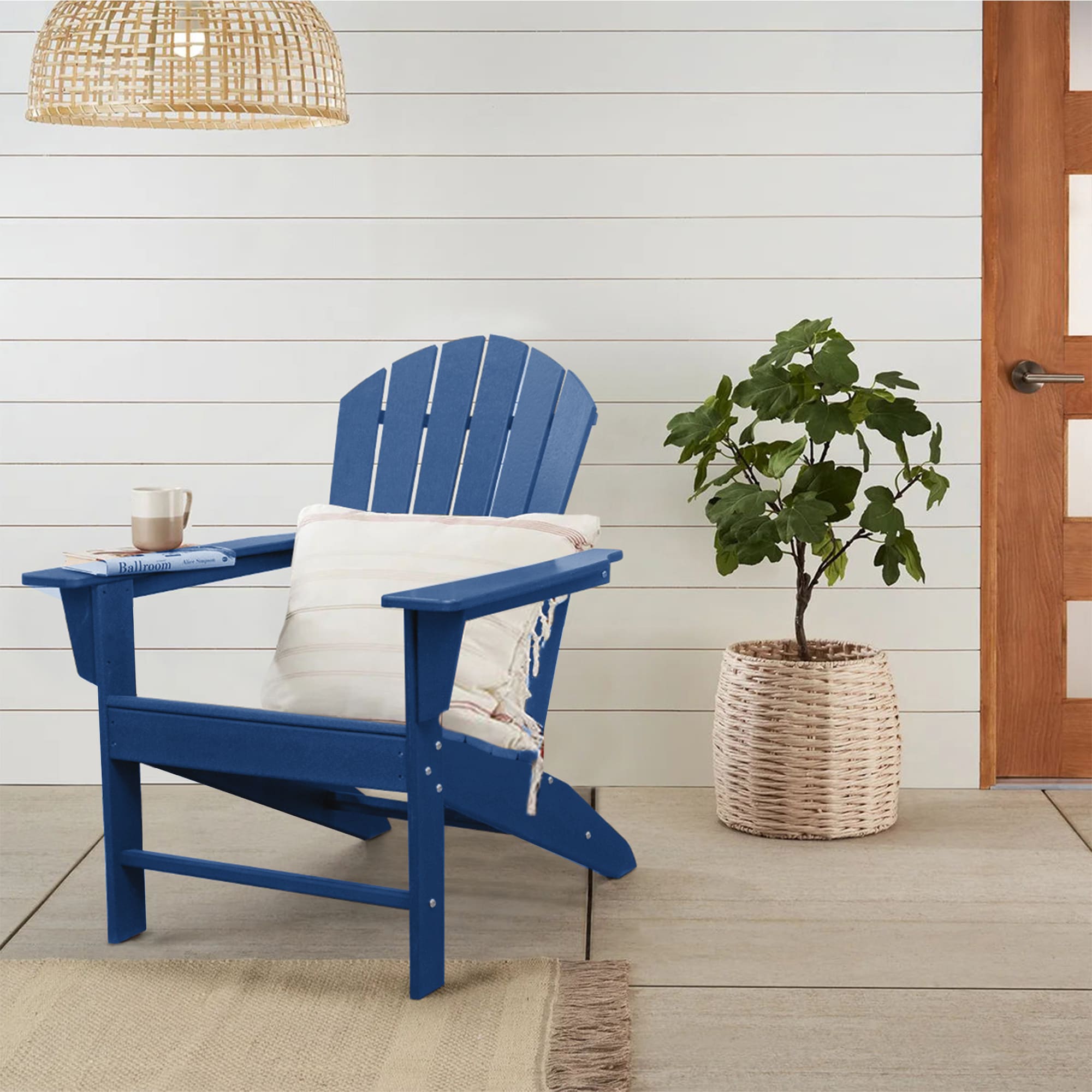 EarlGrove LS-TL2004NY Patio Conversation Set with Blue