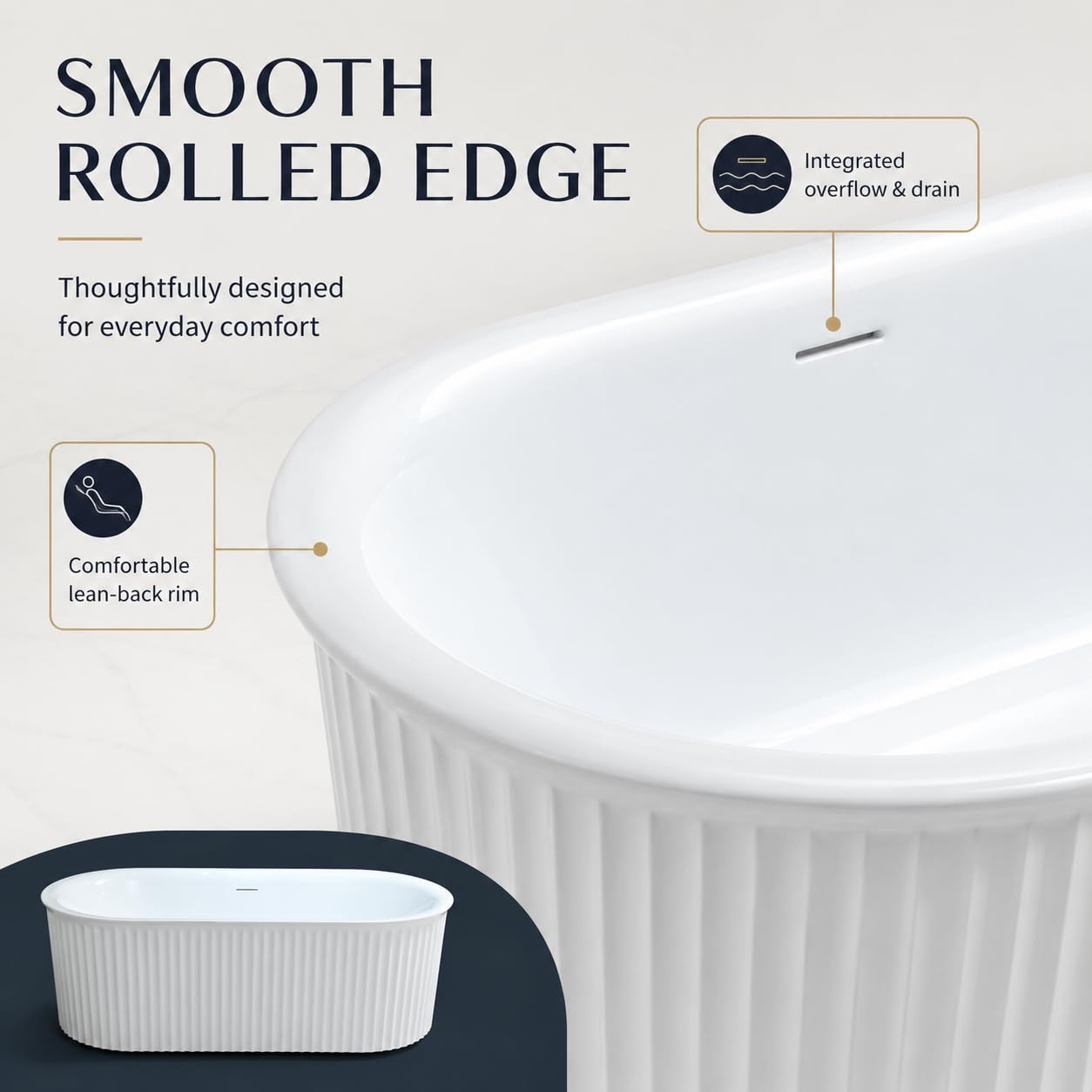 Garvee BCJAWMDTS400WIW bathtubs - View #8