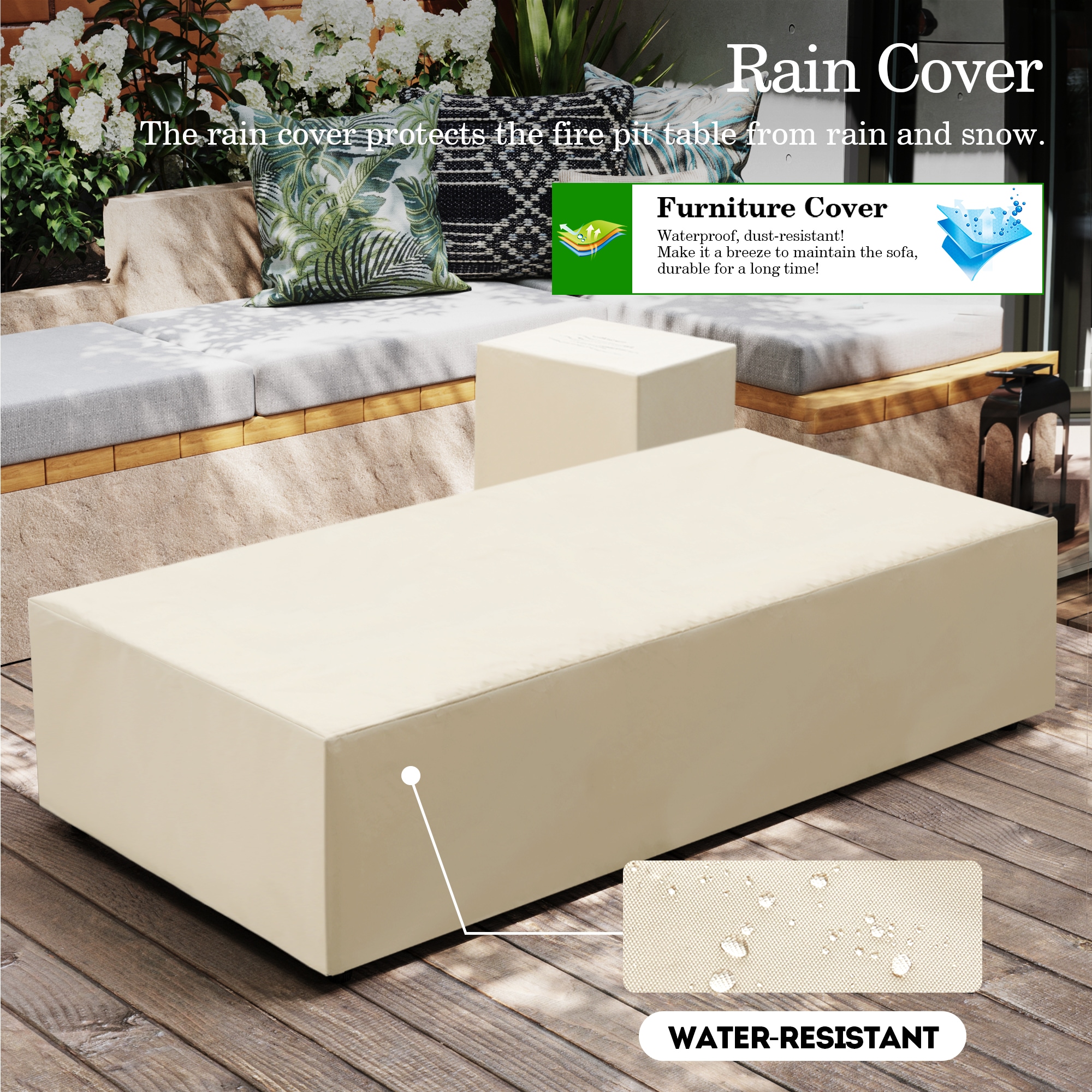 Patio Watcher LS-56MBE-HW-BW Outdoor-Gas-Firepits - View #9