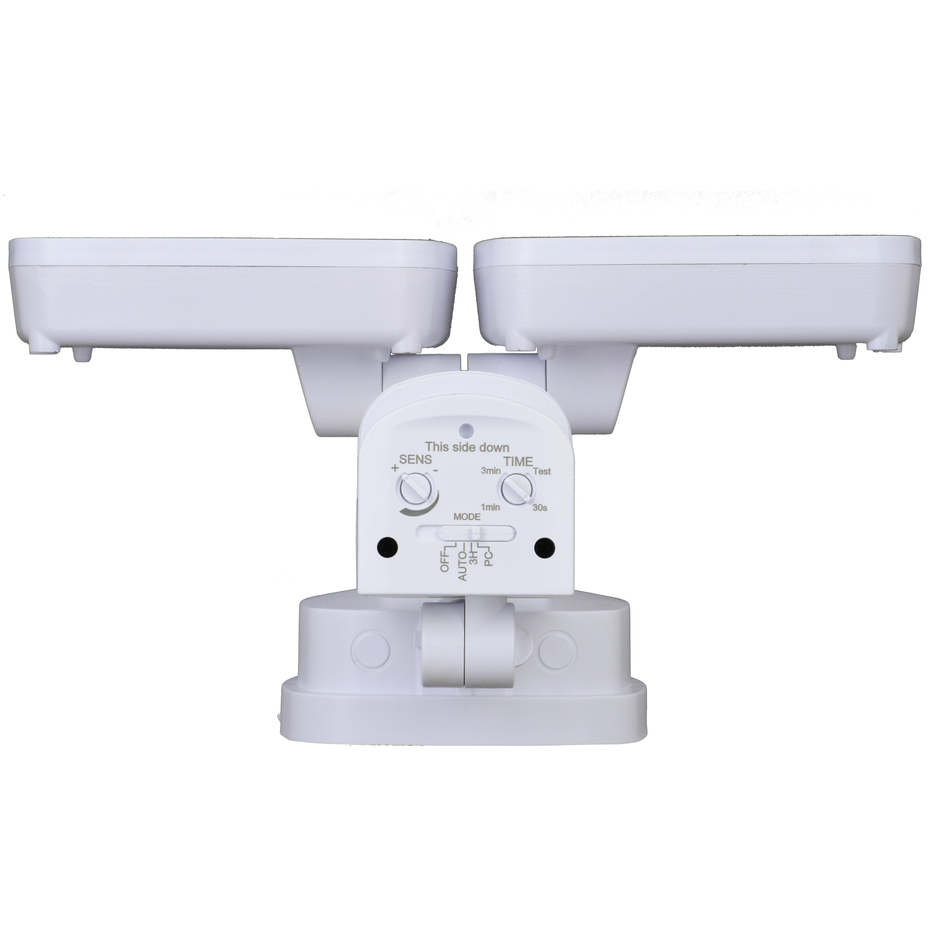 White Polycarbonate LED Motion Sensor Outdoor Security Flood Light