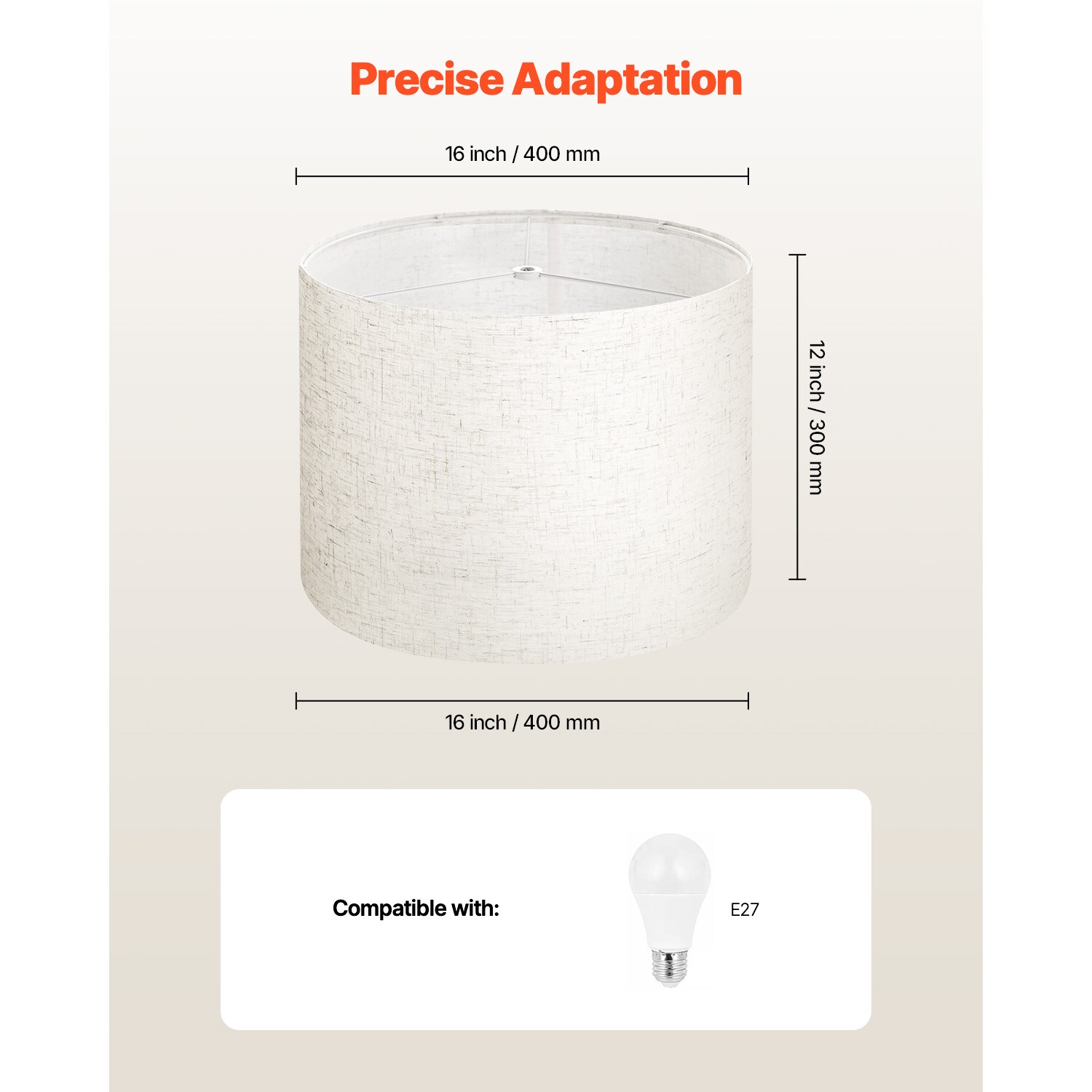 VEVOR SCYZXDZ1612I08181V0 Lamp-Shades - View #4