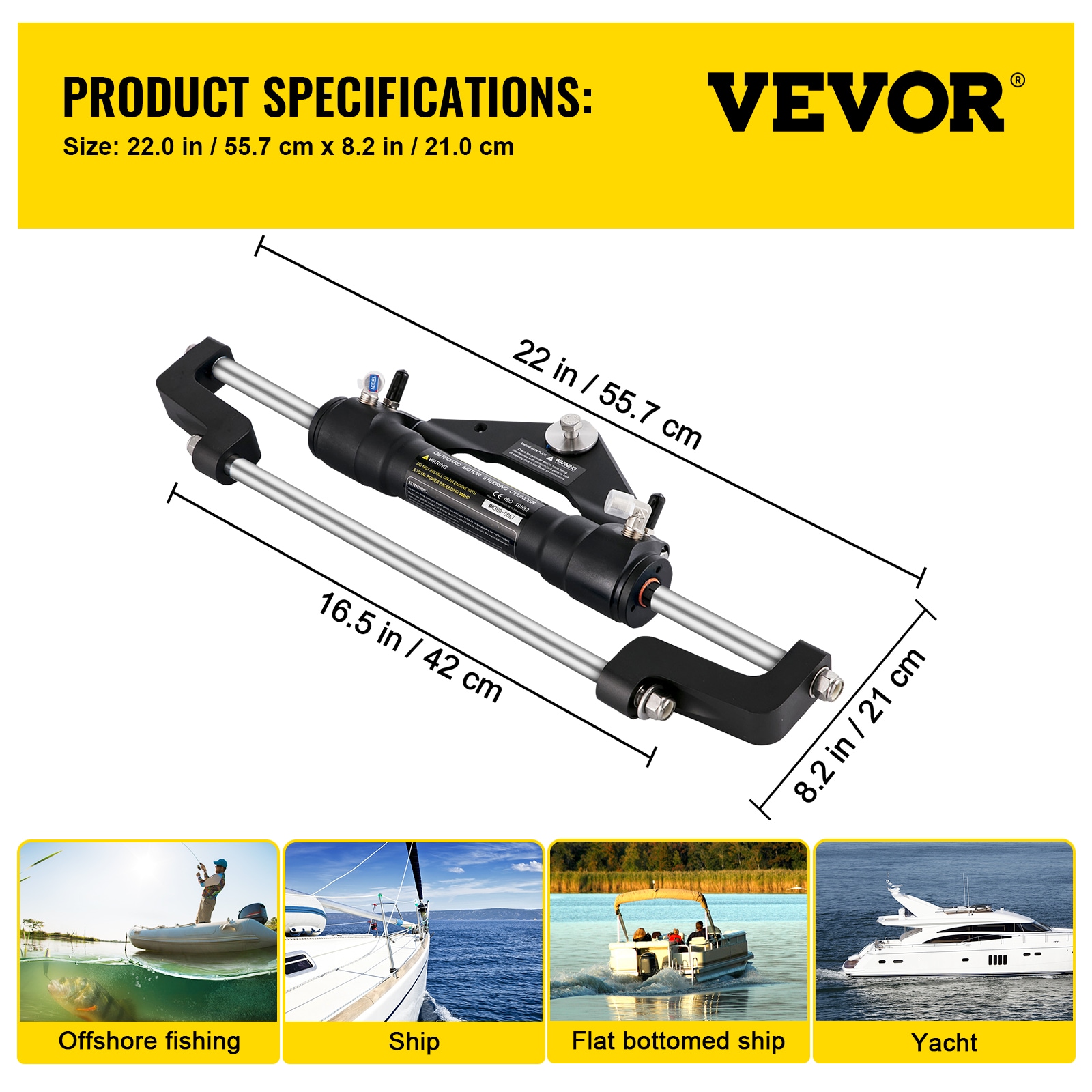 VEVOR YYDJHC5358-3ZXYG1V0 Boat-Control-Cables - View #10