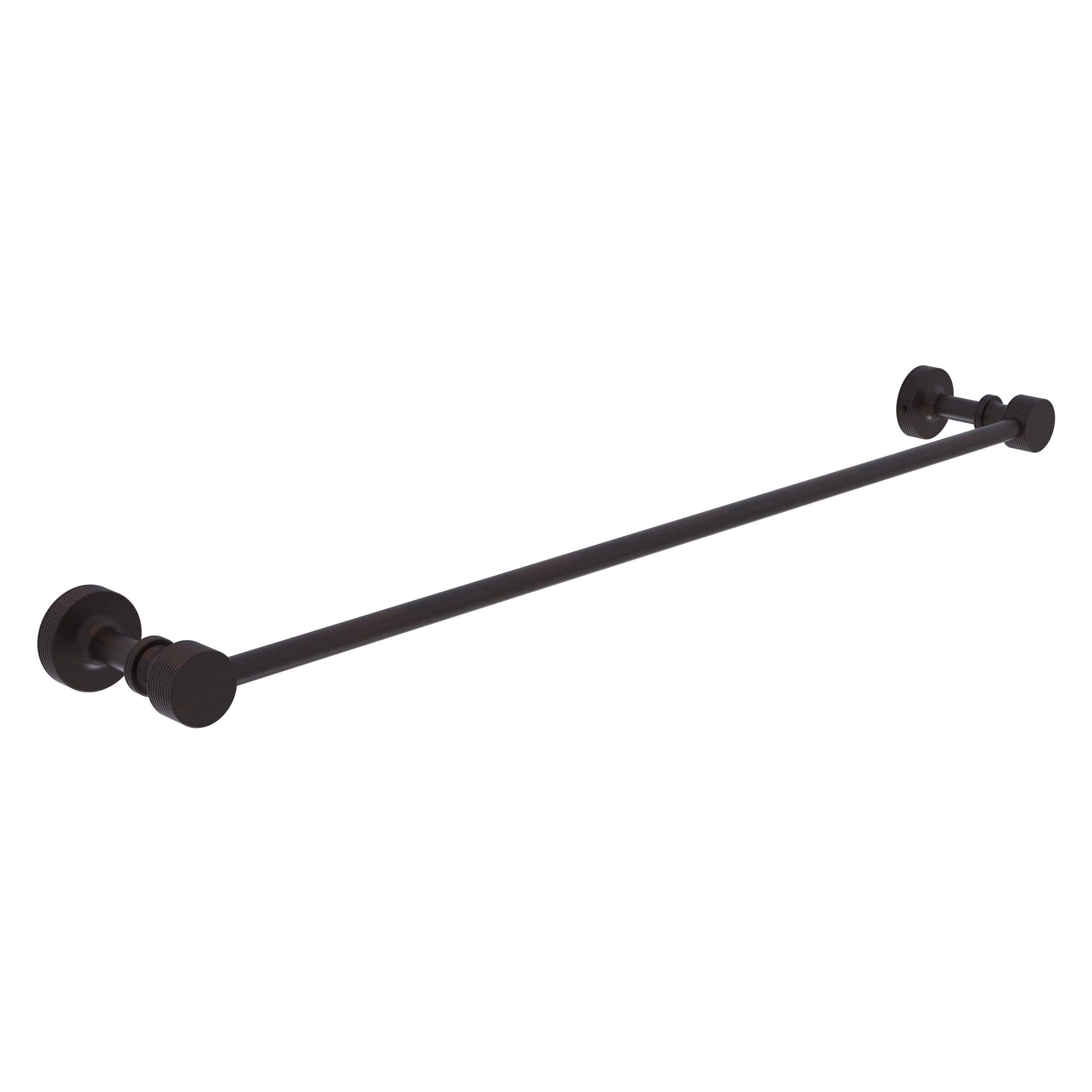 Allied Brass FT-21/36-VB Foxtrot 36-in Venetian Bronze Wall mount Single Towel Bar