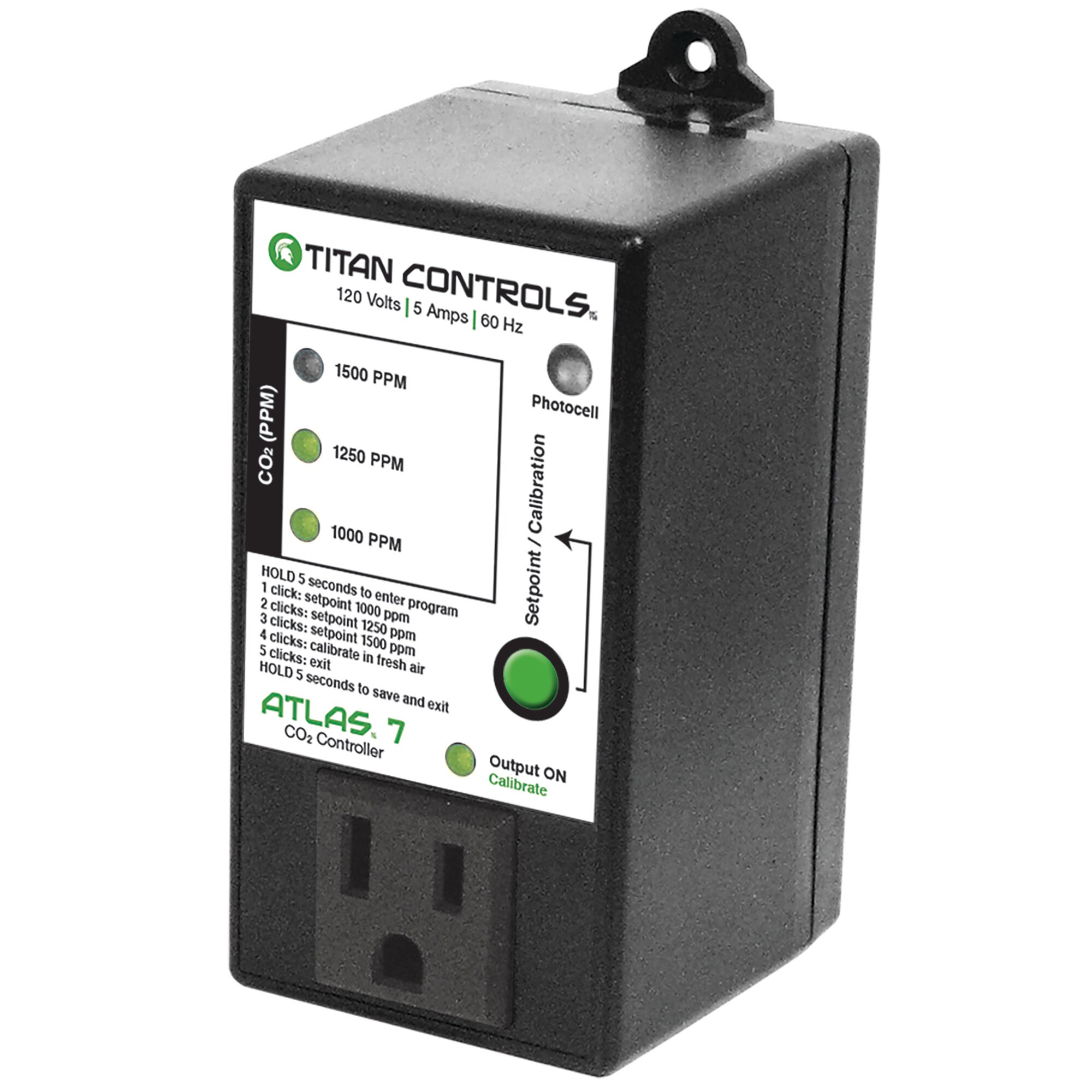 Titan Controls HGC702614 Atlas 7- CO2 ControllerAir Accessory