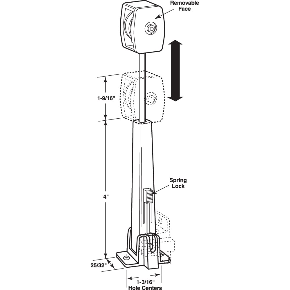 Prime-Line U 9252 Curtain-Brackets - View #2