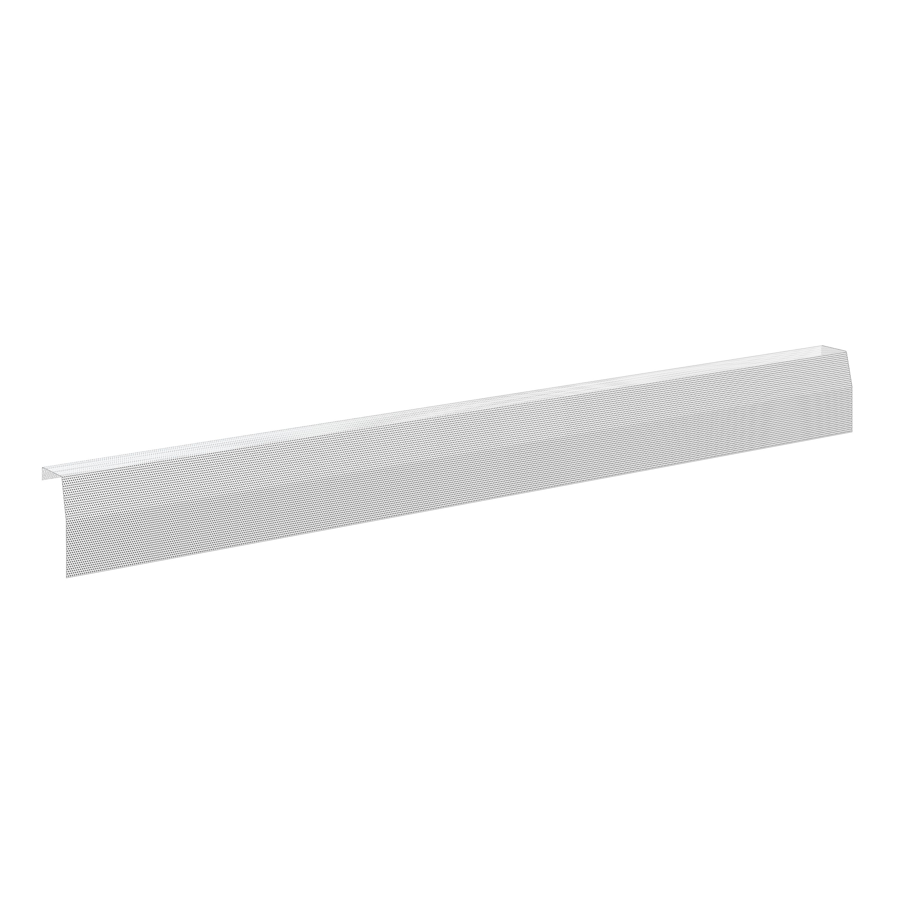 Baseboarders Premium 6-ft Hydronic Baseboard Heater Cover BB001-72-WHT Sansujyuku sansujyuku.com