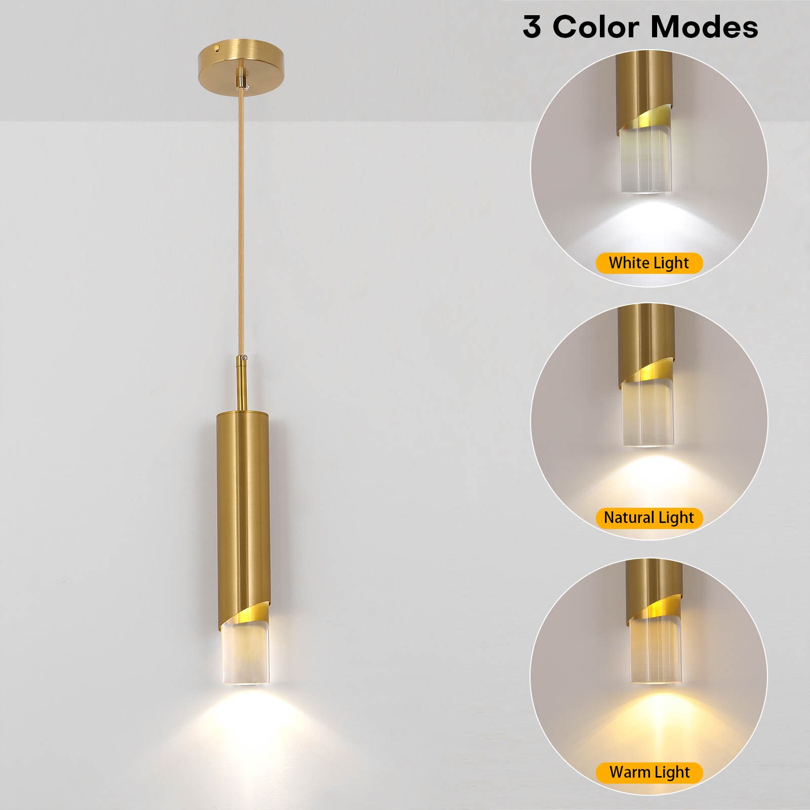 LamQee 06FTL0244AGD Pendant-Lights - View #8
