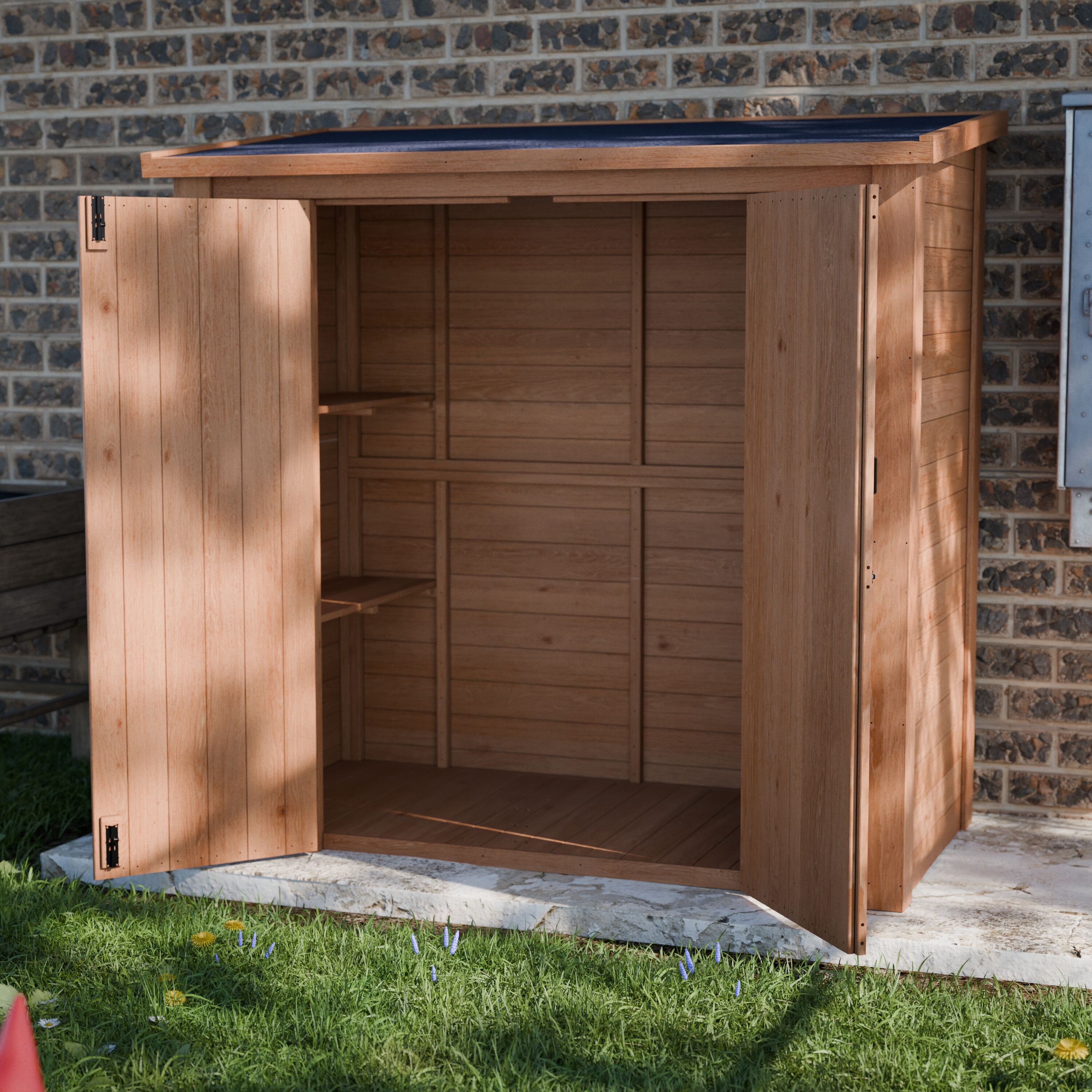 Leisure Season STR6X385 Wood-Storage-Buildings - View #3