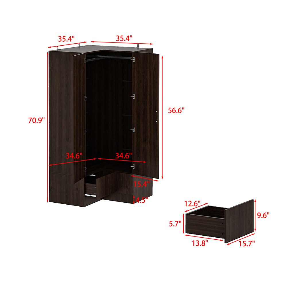 Homsee V-KF330125-03-AB armoires - View #11