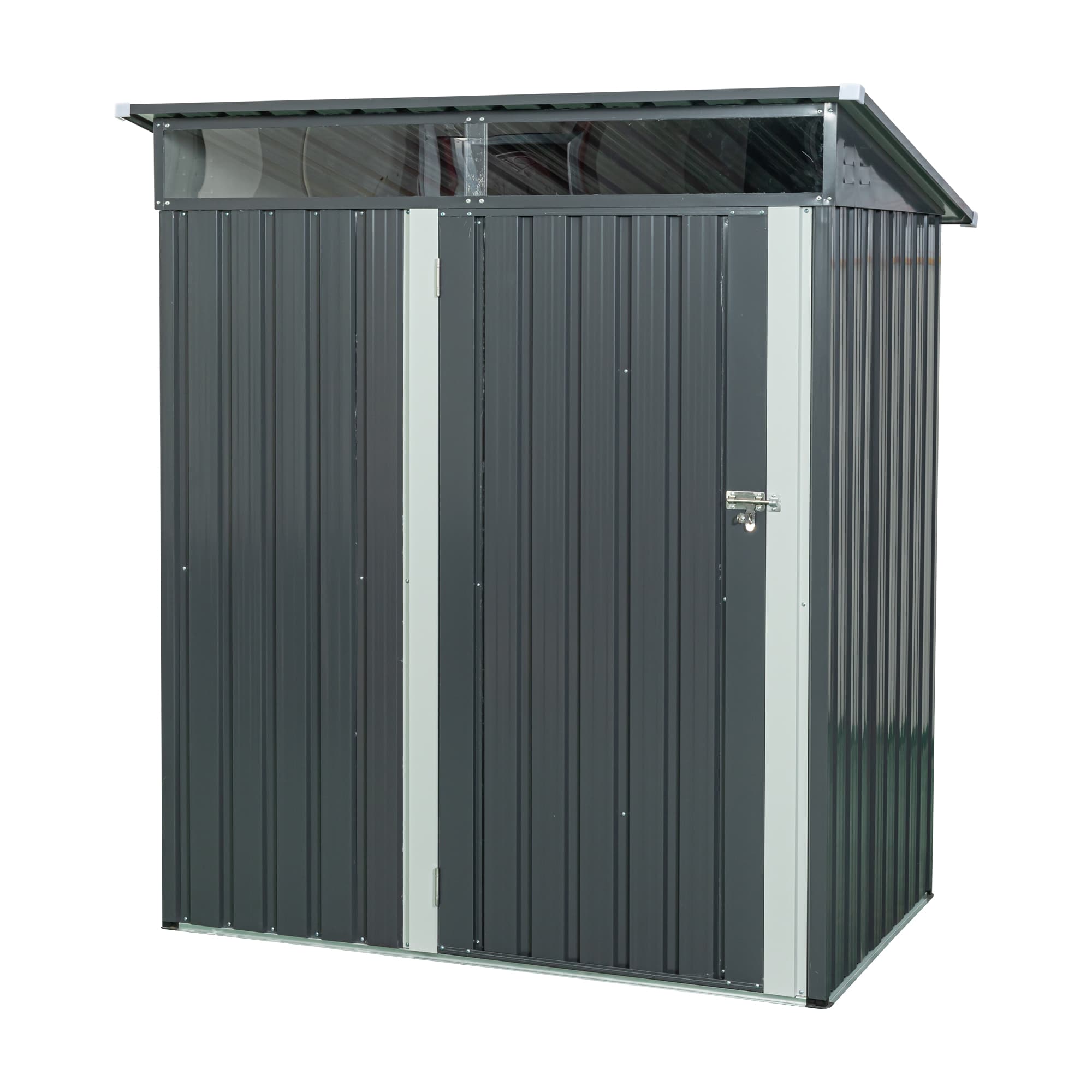 Misty Moon FXLW0403-CWP0027 Metal-Storage-Buildings-Sheds - View #7
