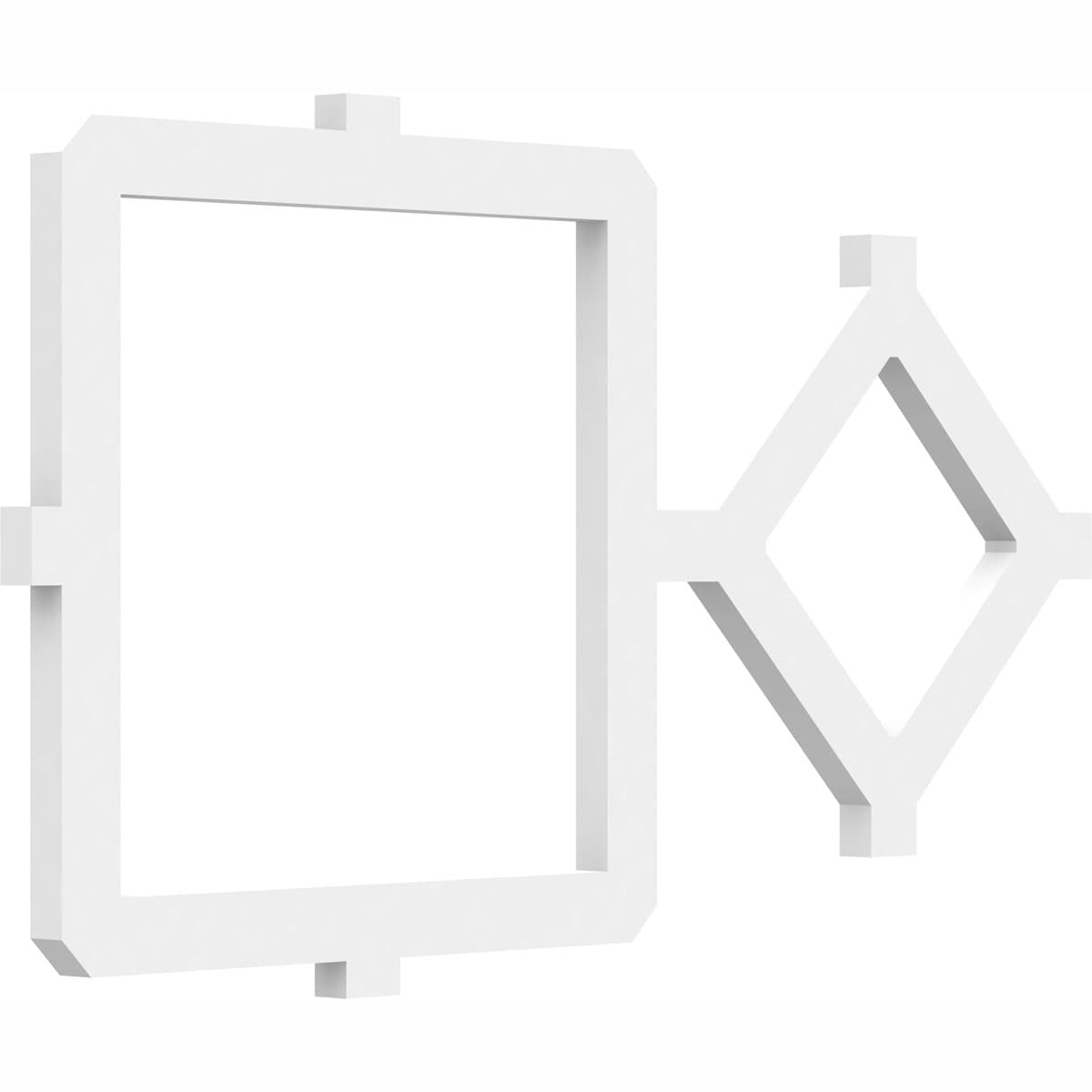 Ekena Millwork WALP08X08ARC Wall-Panels - View #7