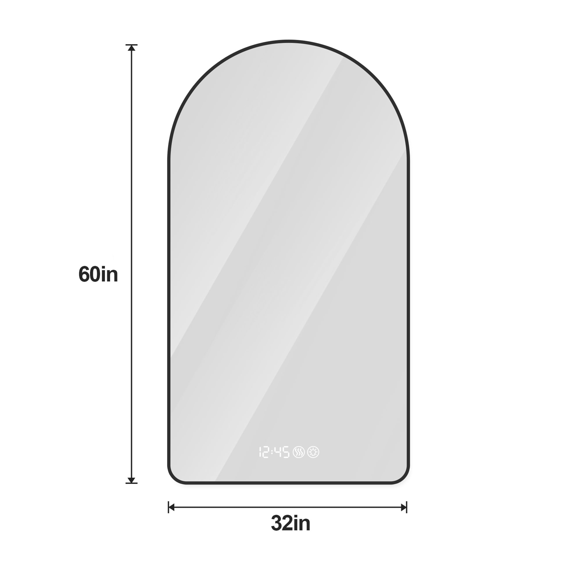 BABOOM BOM-8140626-OR Framed-Bath-Mirrors - View #5