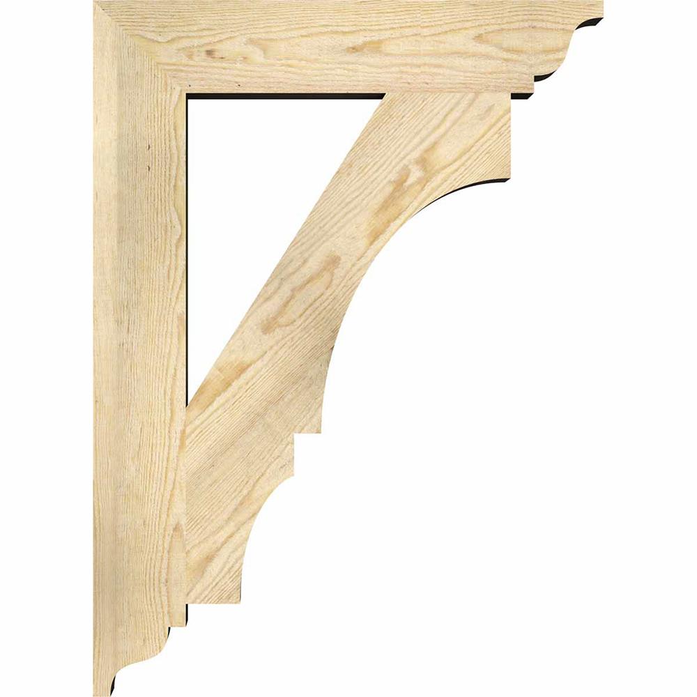 Ekena Millwork BKT04X22X30BOA01RDF Exterior-Brackets-Braces - View #3
