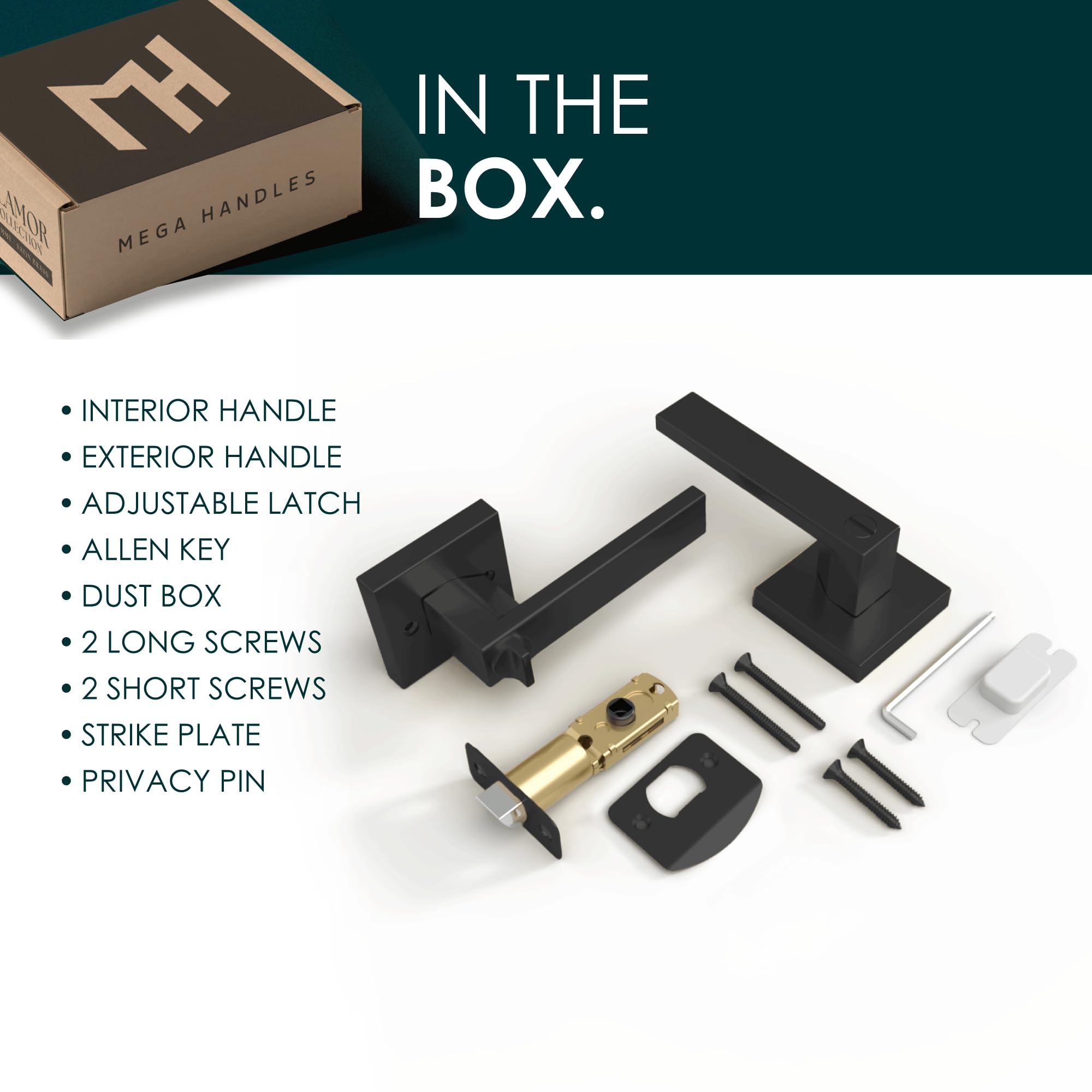 Mega Handles ROBELL-PR-MB-1 Door-Handles - View #2