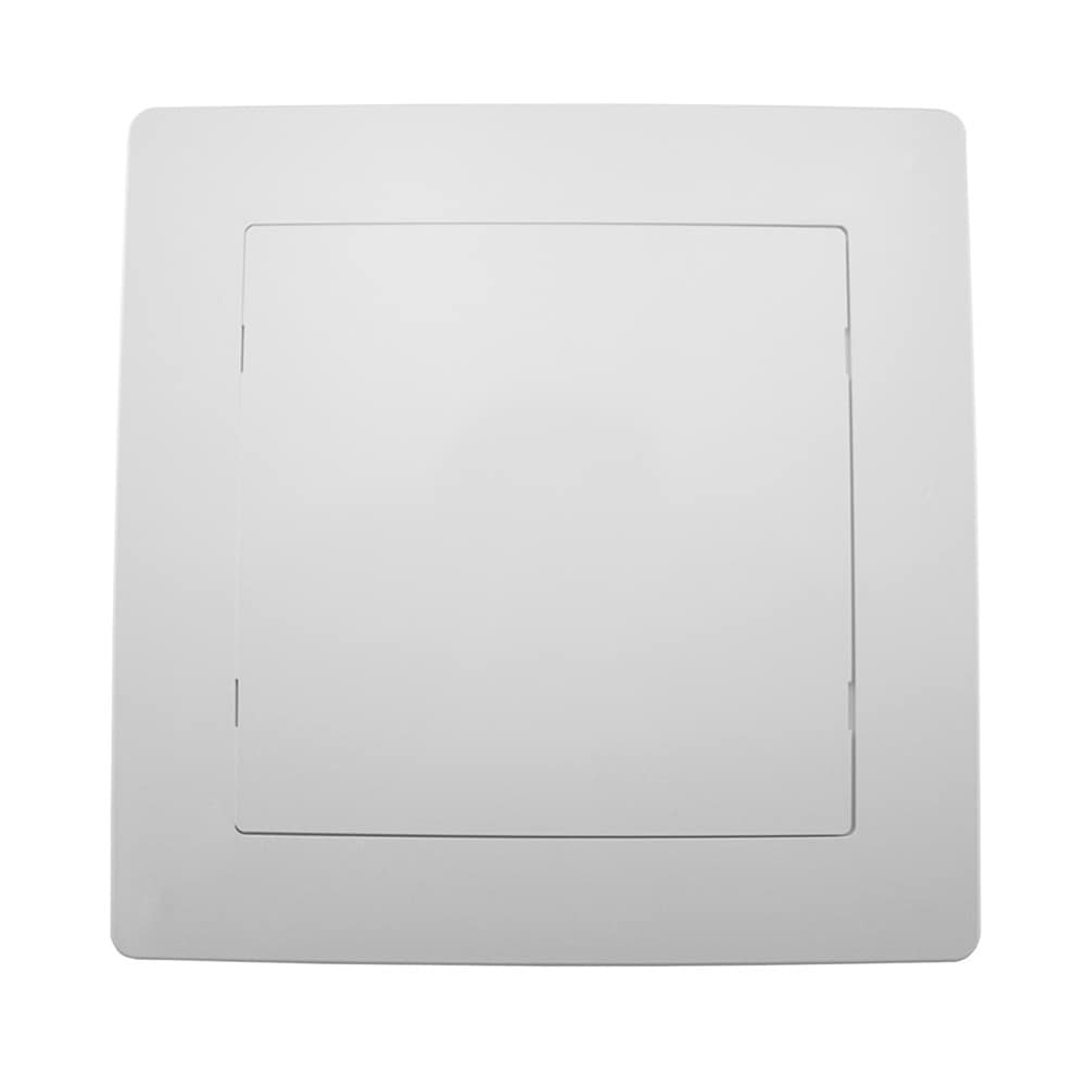 Access Panel 18 in x 18 in Removable Snap Latches Hinged Plastic Wall Or Ceiling 