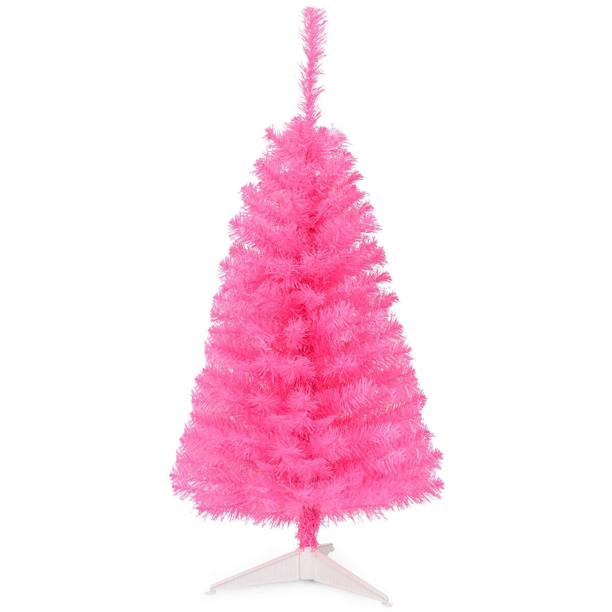 WELLFOR YA797760GN 3-ft Pink Artificial Christmas Tree