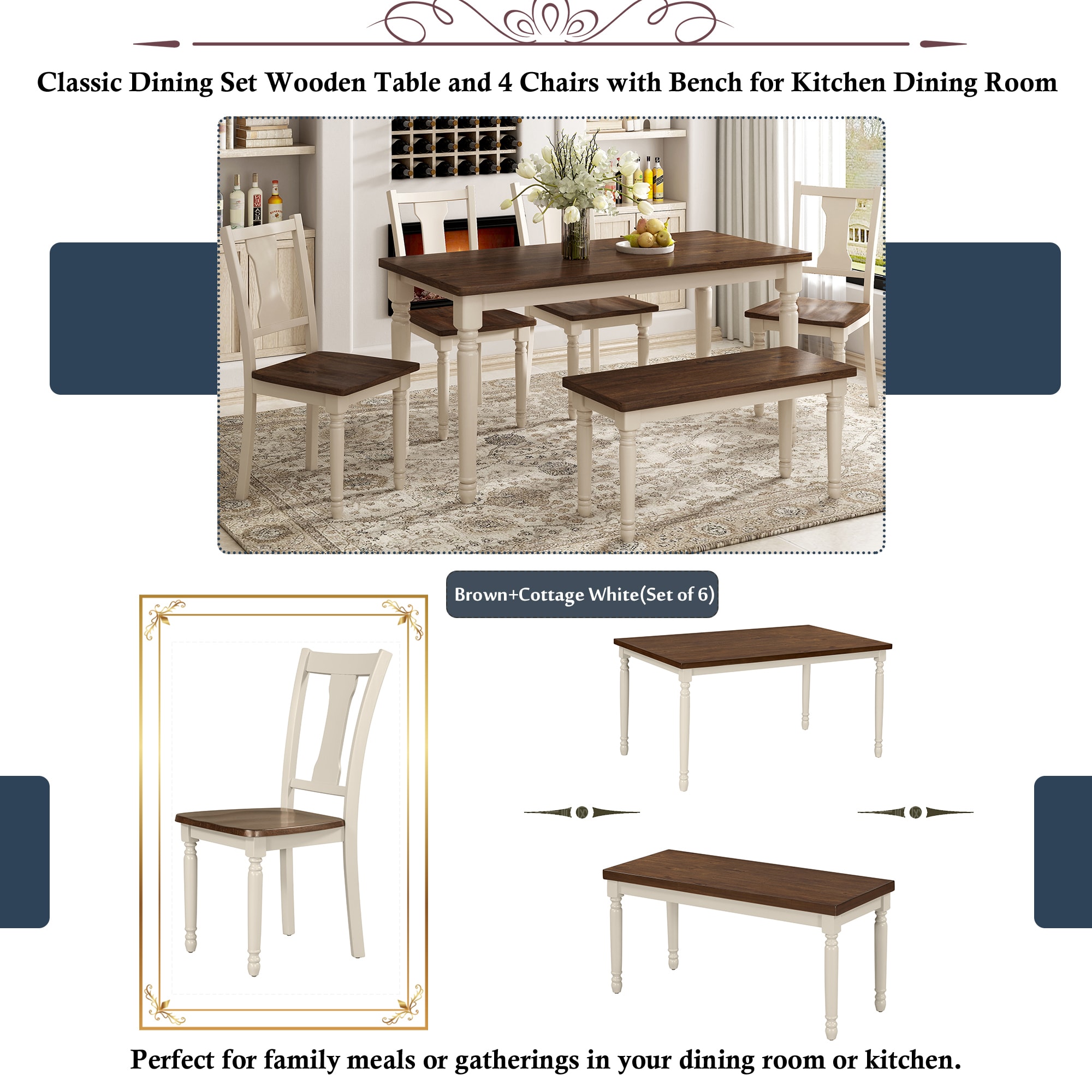 SINOFURN SYA330071WT Dining-Sets - View #7