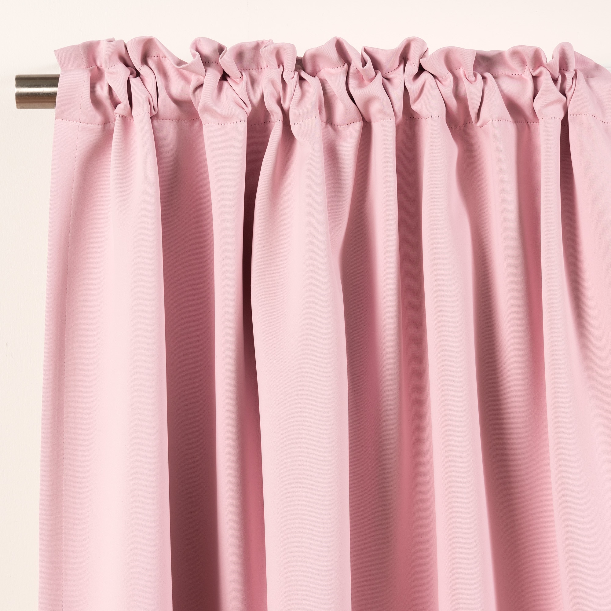 Best Home Fashion SOLID-120-LIGHT.PINK curtains - View #4