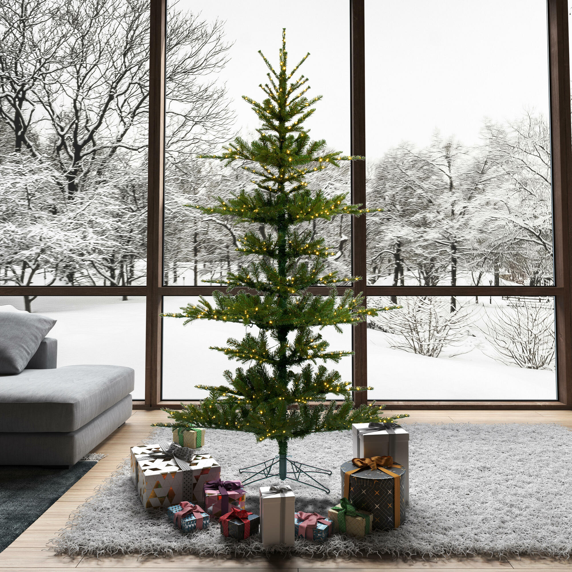 Vickerman G210176LED Artificial-Christmas-Trees - View #6