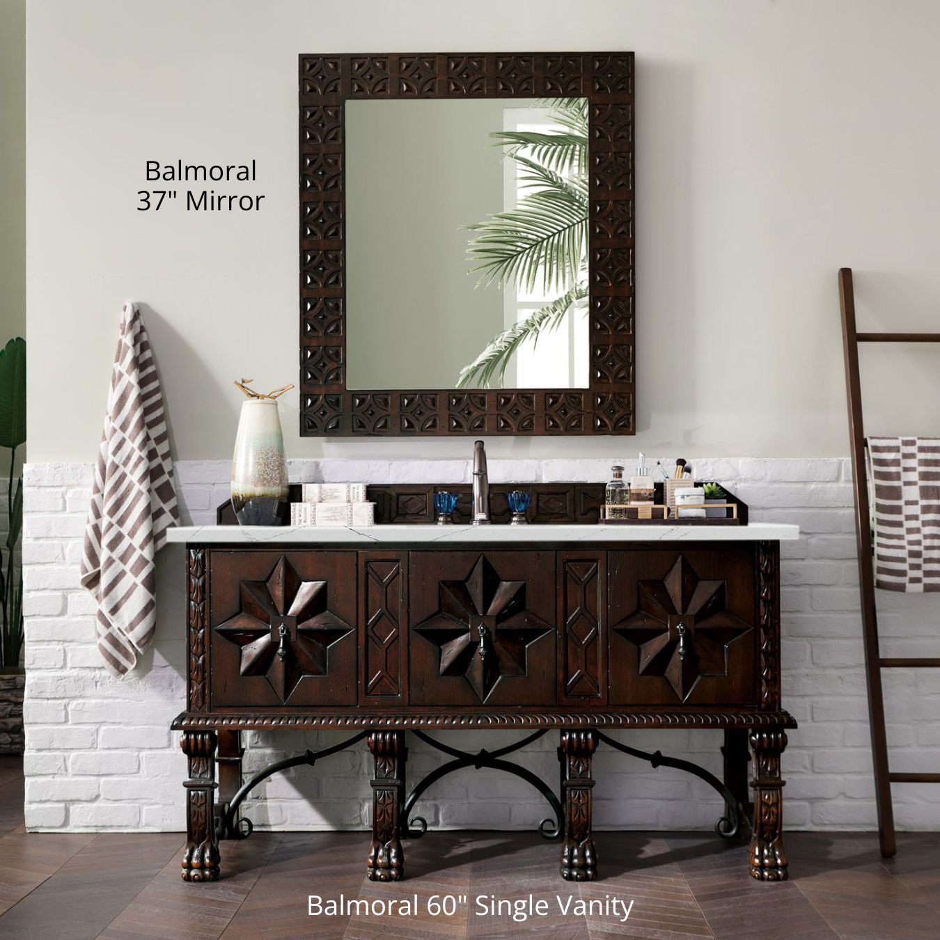 James Martin Vanities 150-M37-ANW Framed-Bath-Mirrors - View #6