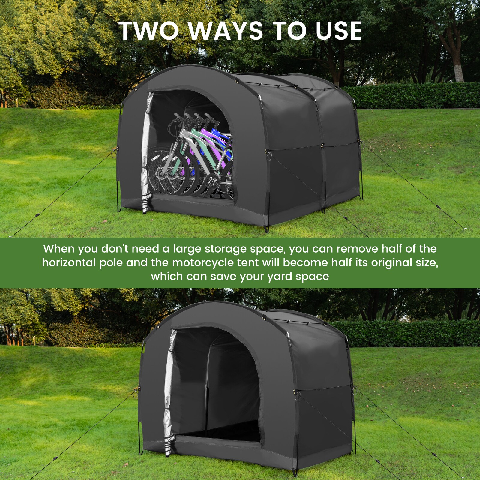 Esazn SOZXCPJ-SDZP-L-BK Canopy-Storage - View #4