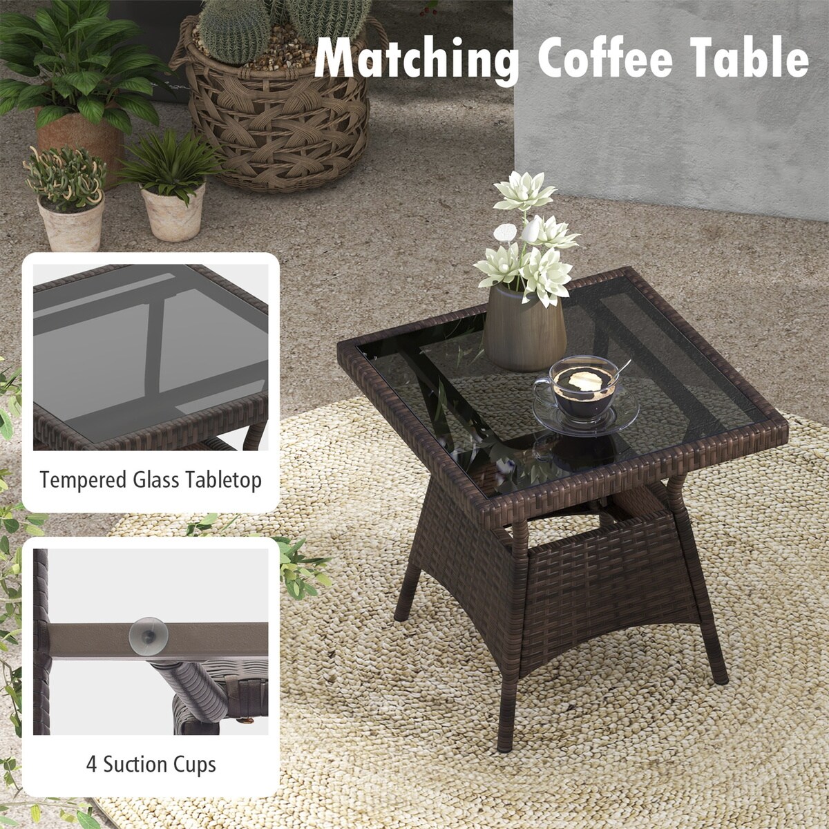 SUGIFT LW038SUGHY1181 Patio-Conversation-Sets - View #6