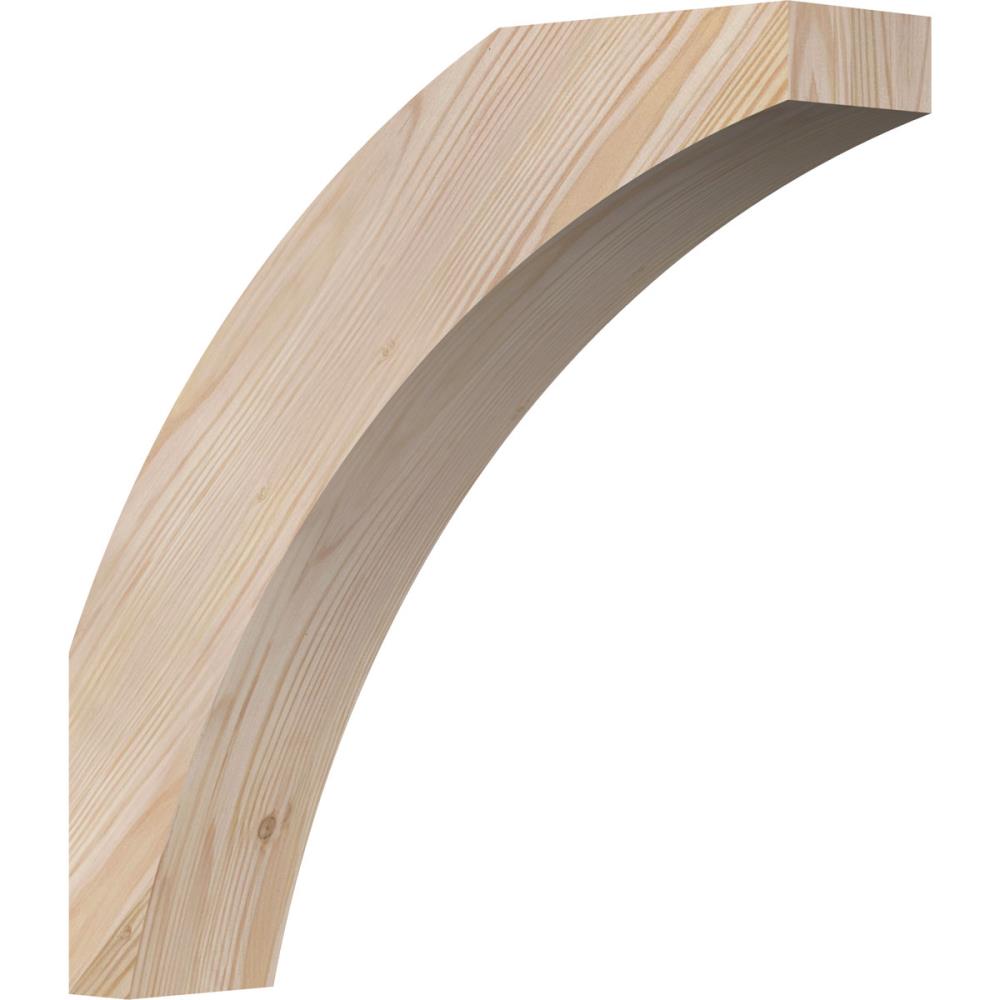 Ekena Millwork BRC04X16X16THR00SDF 3-1/2-in x 16-in x 16-in Douglas Fir Wood Thorton smooth