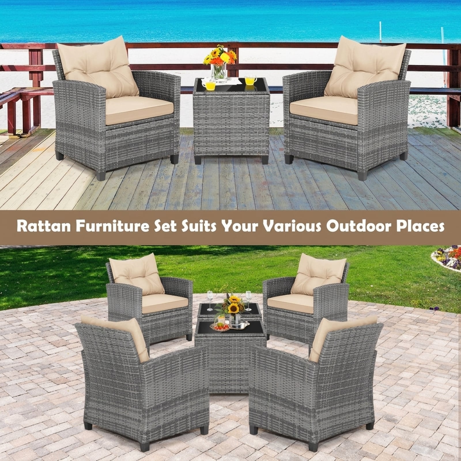 SUGIFT LW108SUGHY2350 Patio-Conversation-Sets - View #6