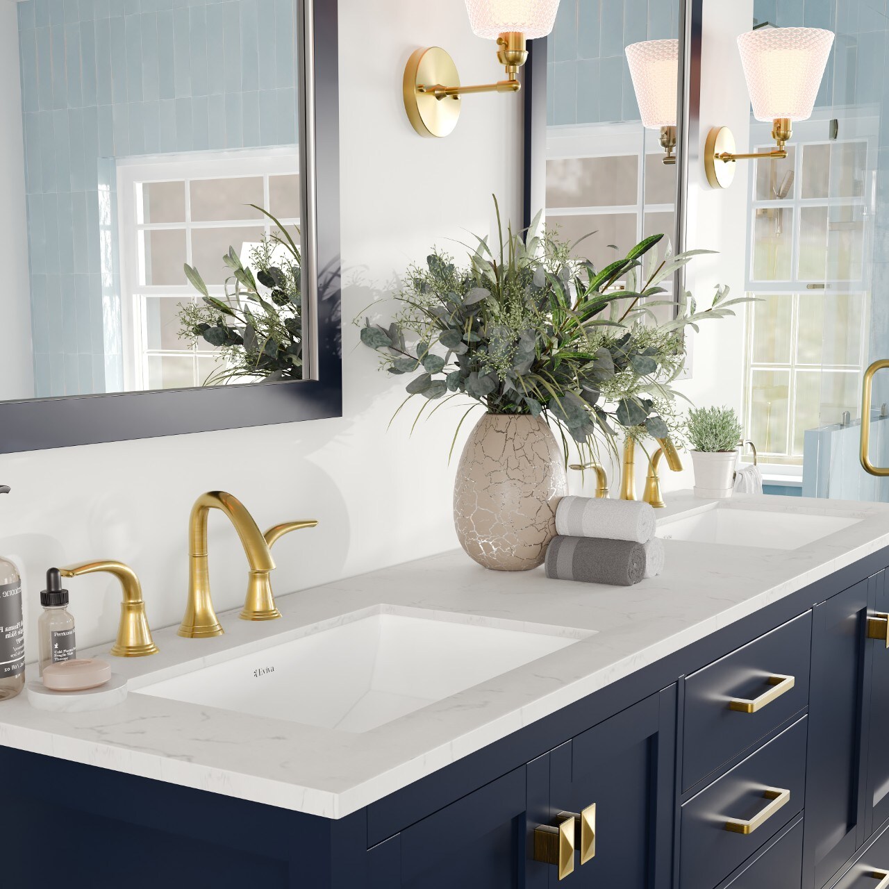 Eviva EVVN412-78BLU-Q Bath-Vanity-Combo - View #7
