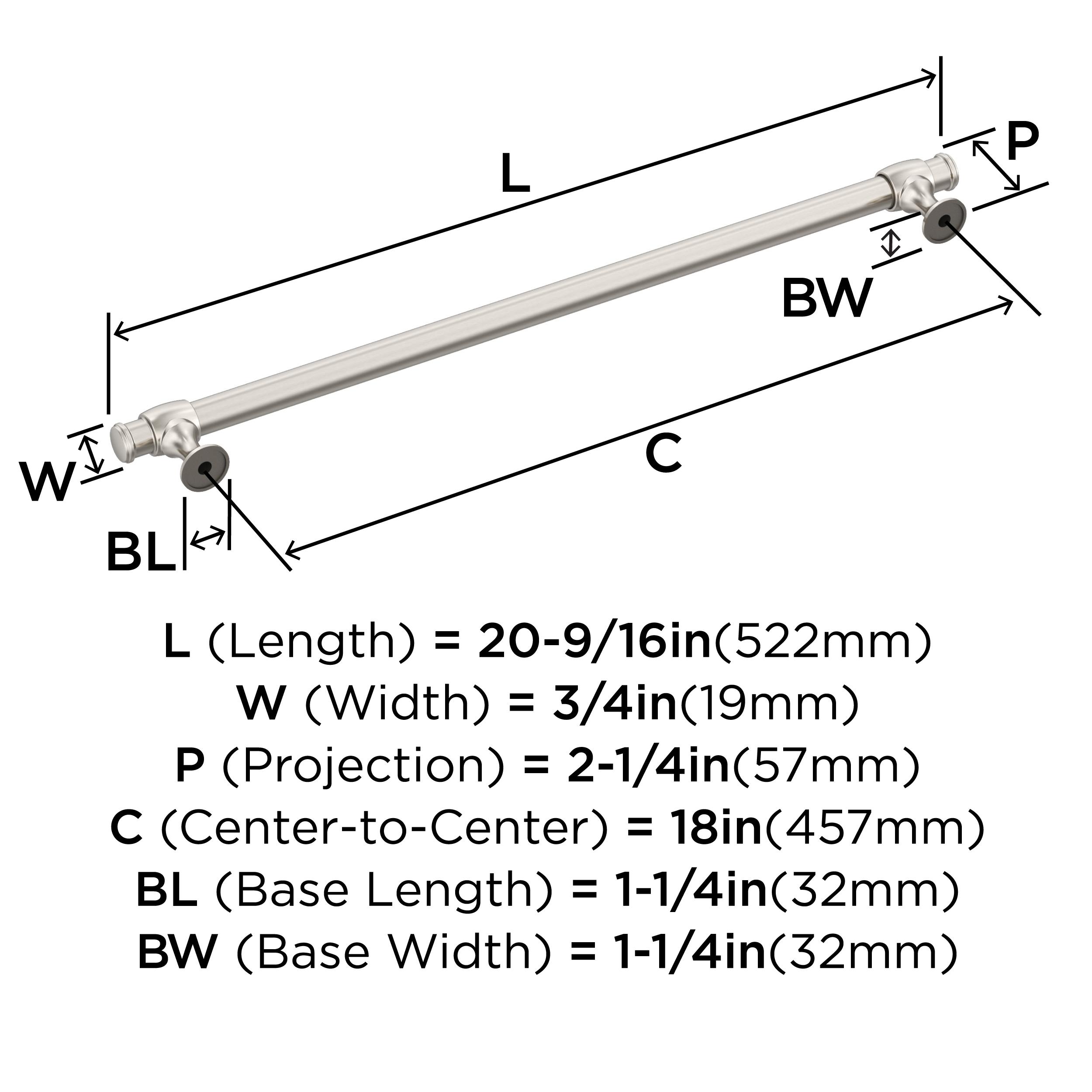 Amerock BP54066G10 Cabinet-Pulls - View #5