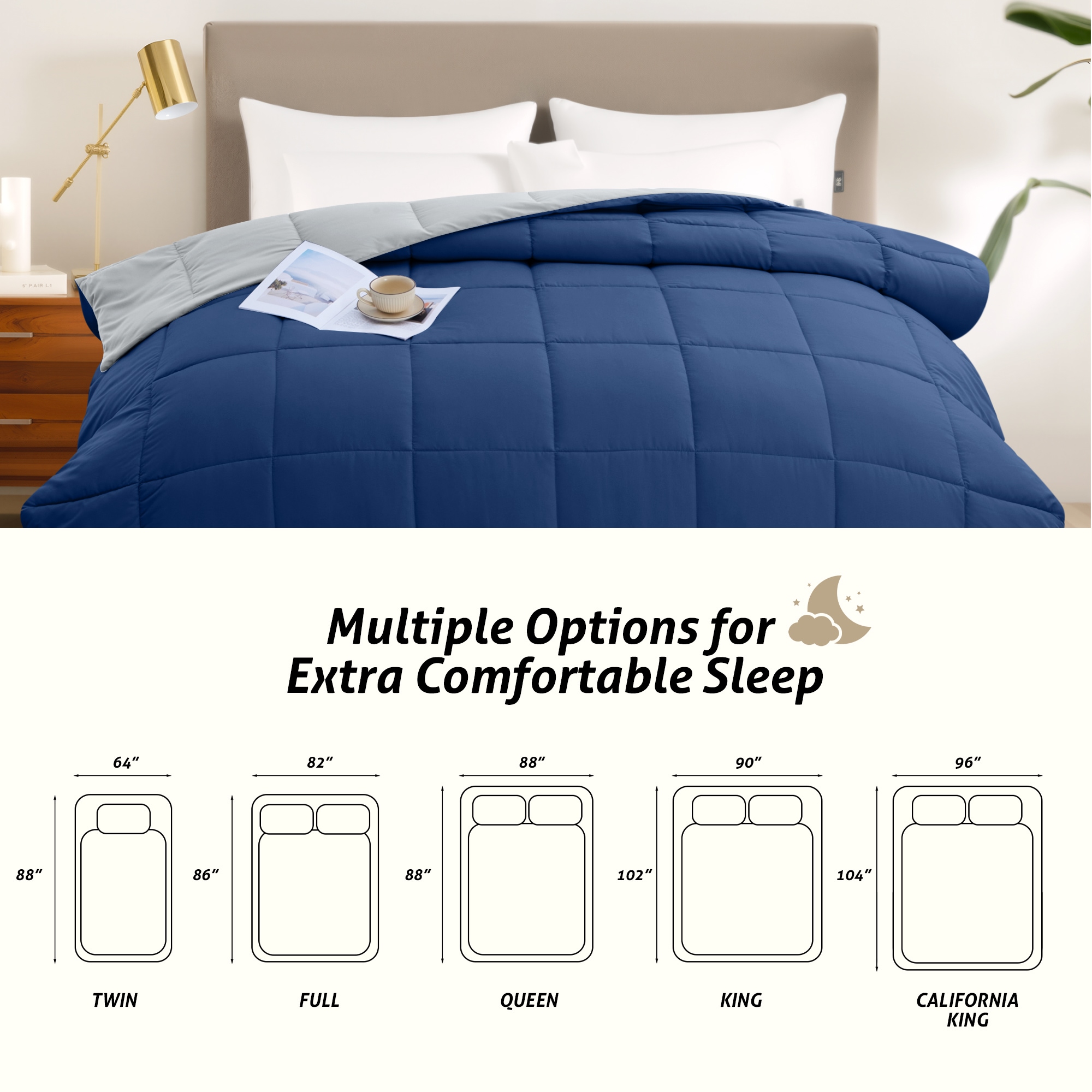 VOUA SAF-165ZSHXB-NVCK Comforters-And-Bedspreads - View #9