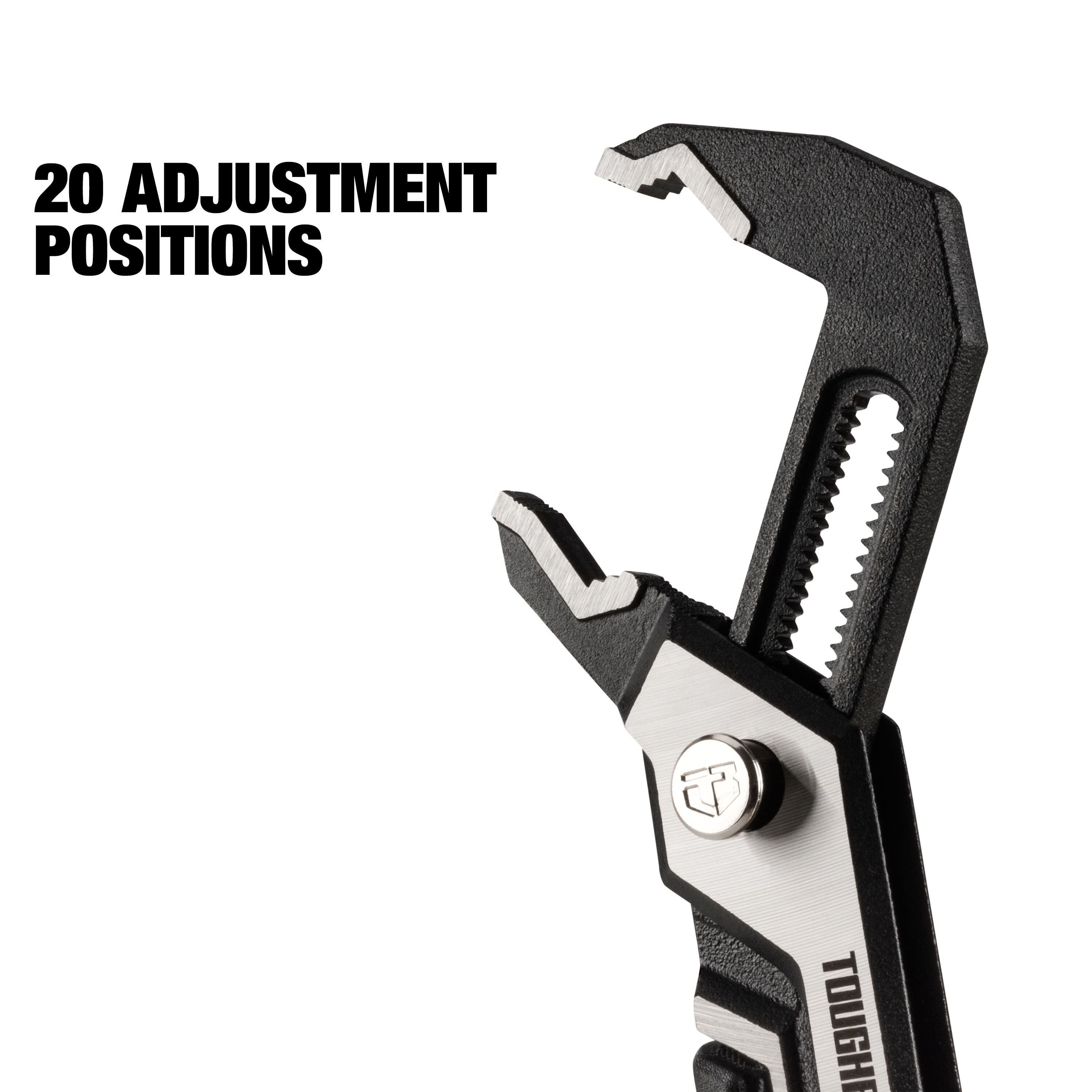 TOUGHBUILT 10-in Universal Tongue and Groove Pliers in the Pliers  department at