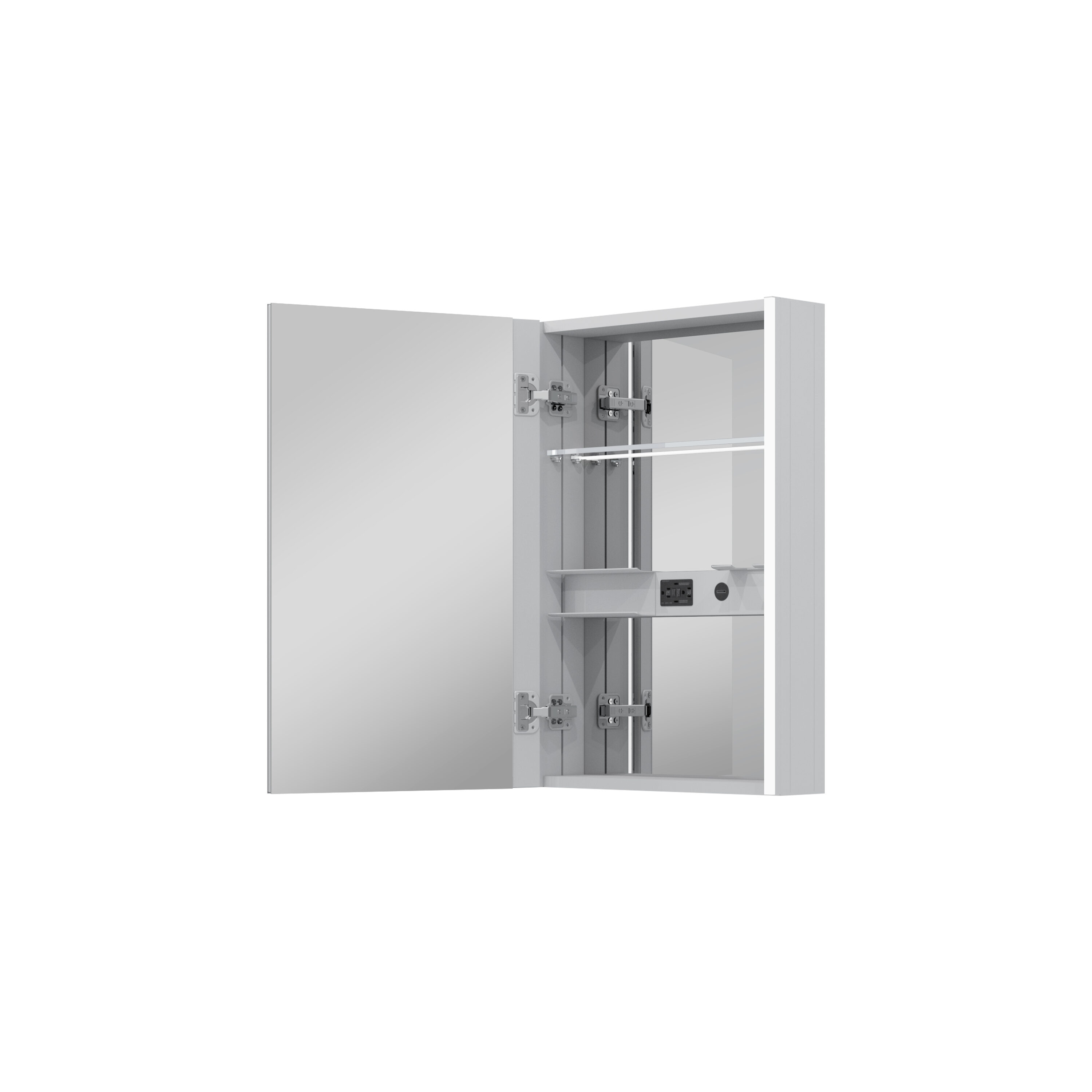 WELLFOR W14MCL2030L Bathroom-Medicine-Cabinets - View #11