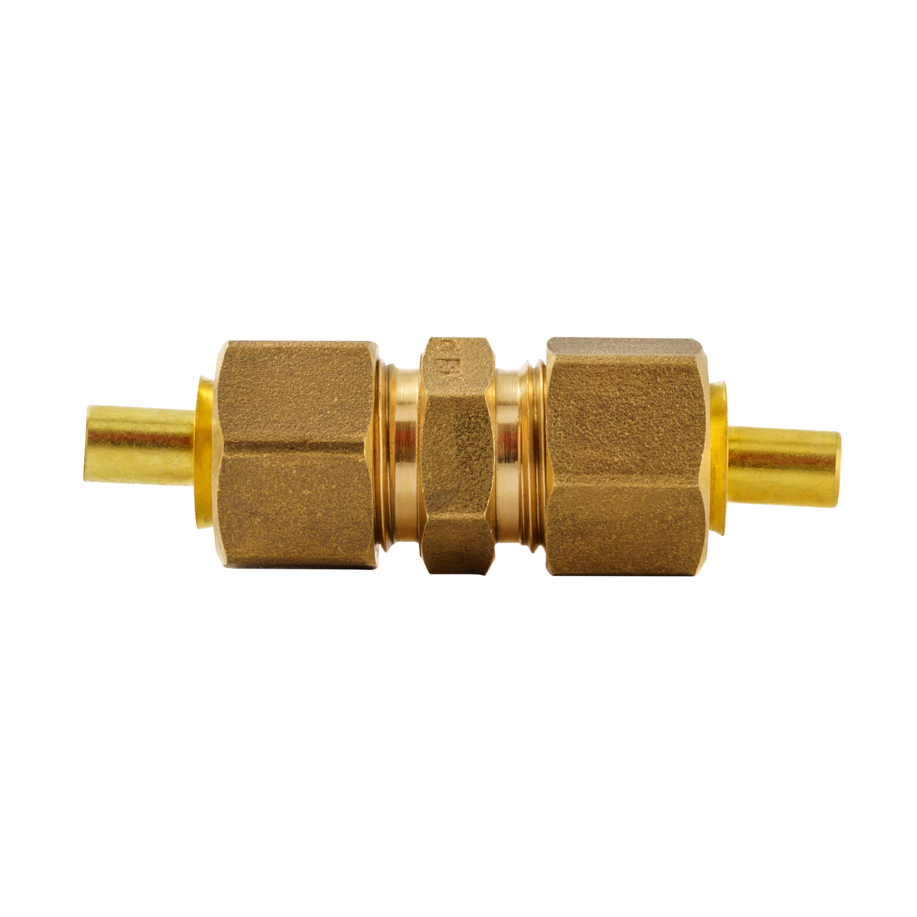 Proline Series 3/8-in x 3/8-in Threaded Coupling Fitting in the Brass  Fittings department at