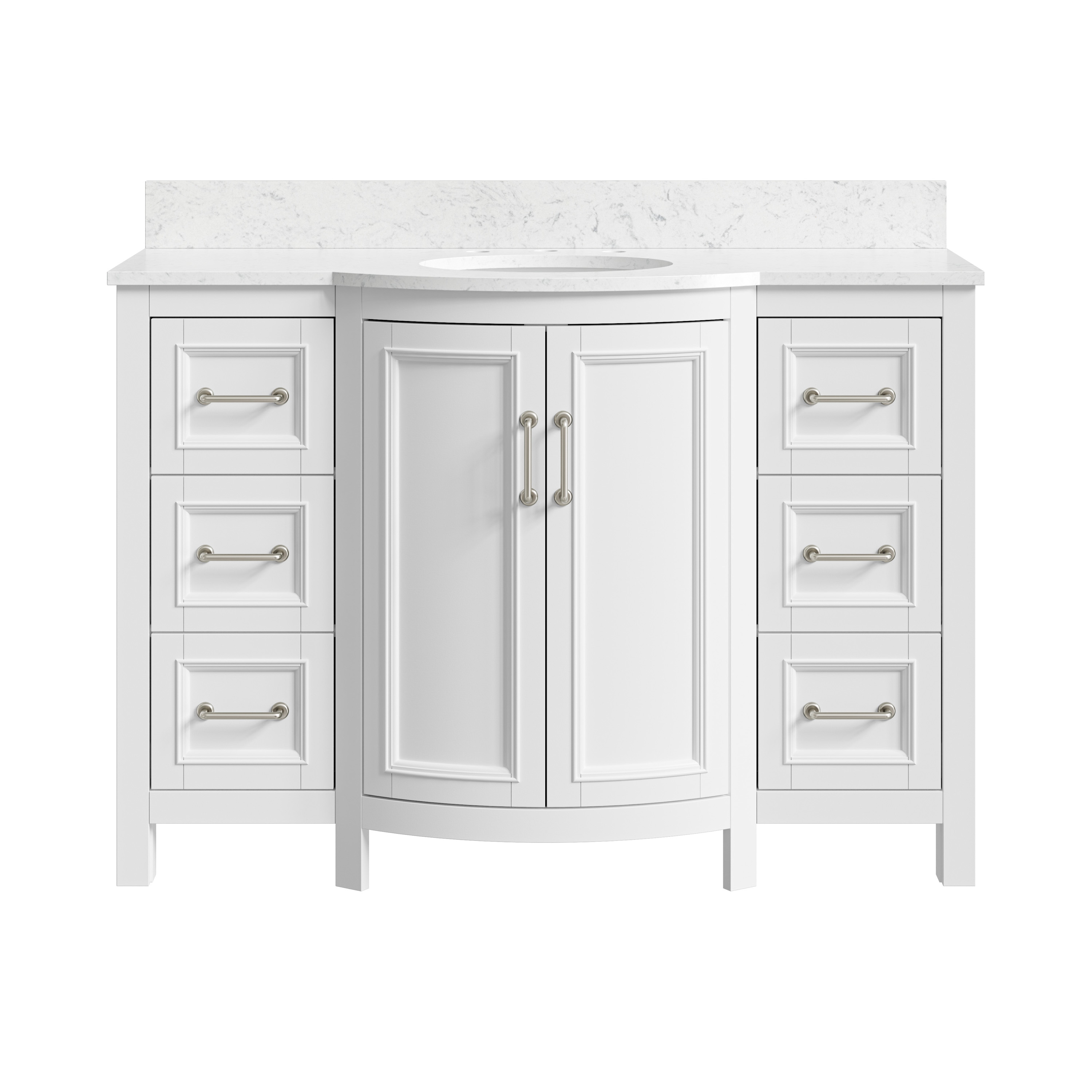 allen + roth 1007VTC-48-201-925UO Bath-Vanity-Combo - View #2